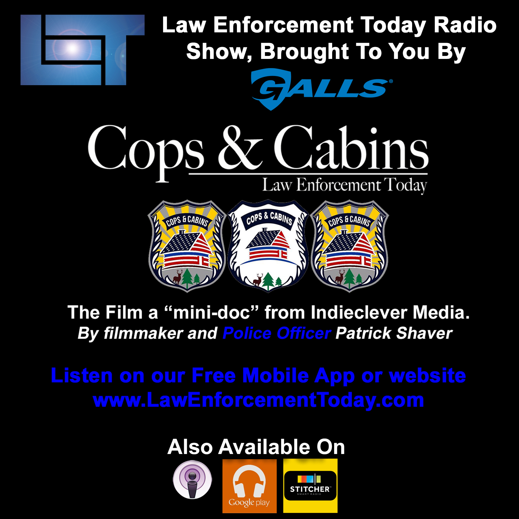 S1E32: Cops and Cabins short film with Patrick  W. Shaver