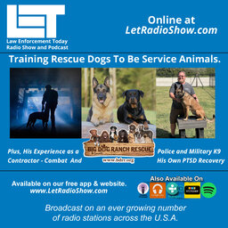 Shelter Dogs To Service Dogs. Police and Military K9 Combat Contractor.