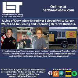 Cop's Career Ending Injury.  Her Own Business in NC.