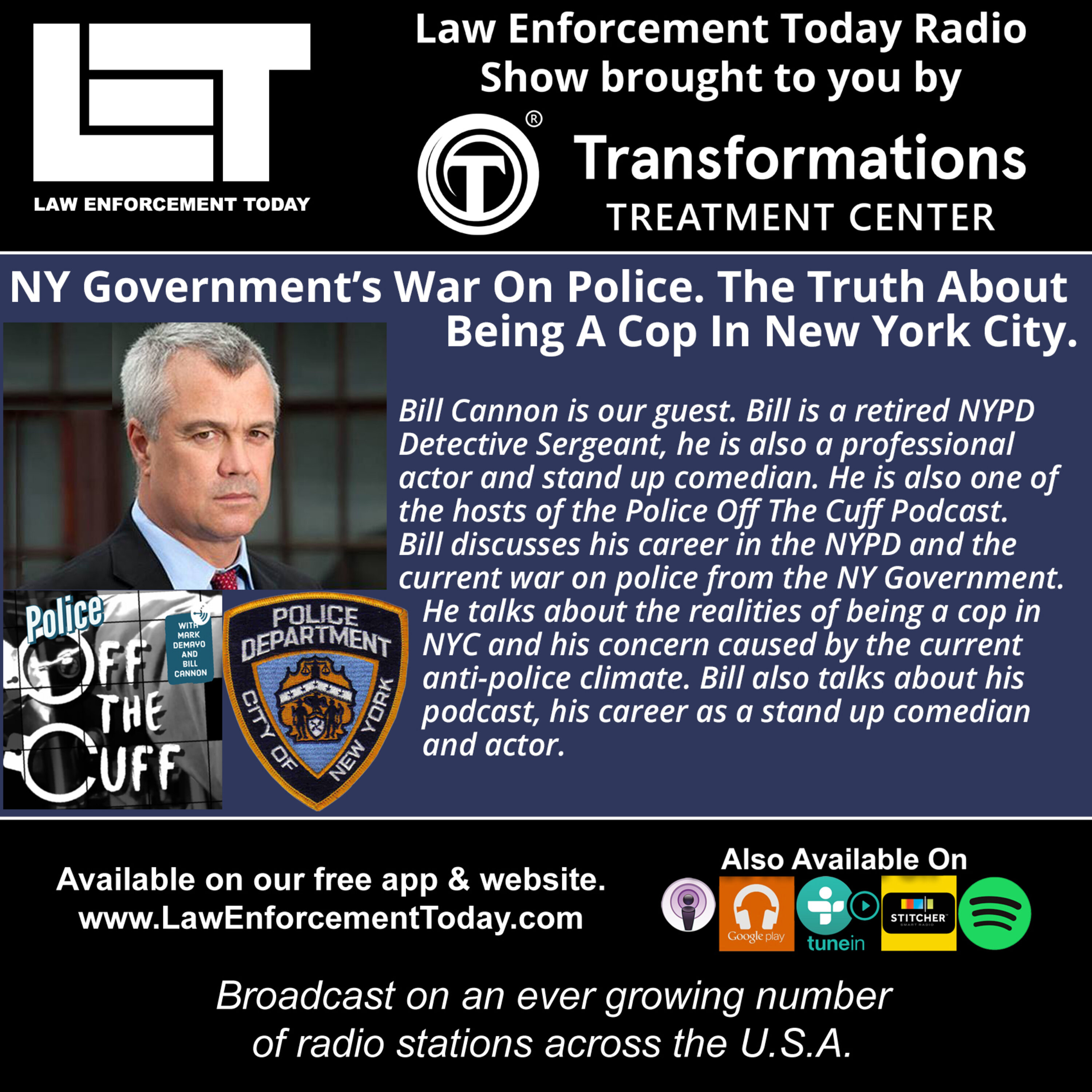 S4E51: NY Government’s War On Police. The Truth About  Being A Cop In New York City.