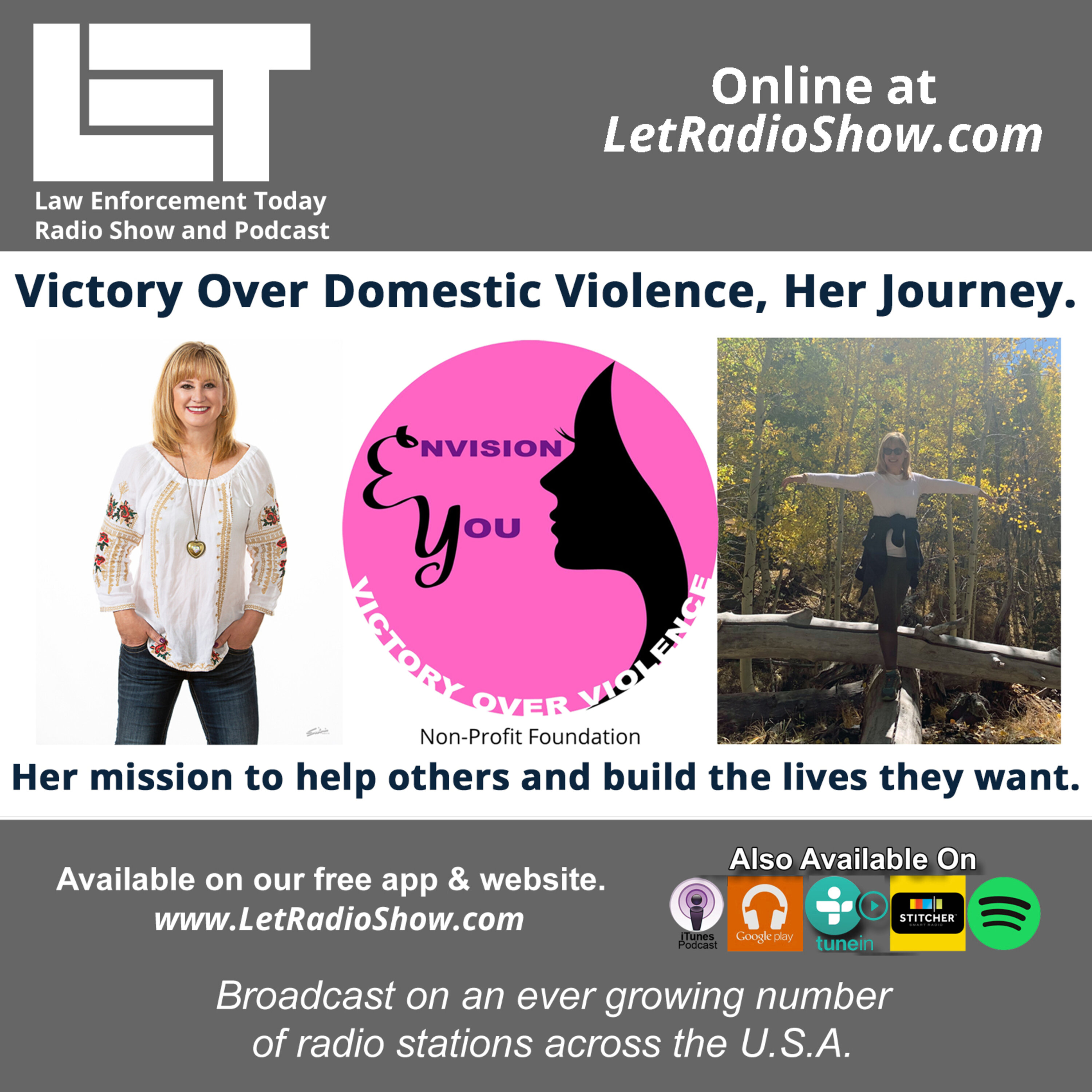 S5E68: Victory Over Domestic Violence, Her Journey. Her Mission To Help Others And Build The Lives They Want.