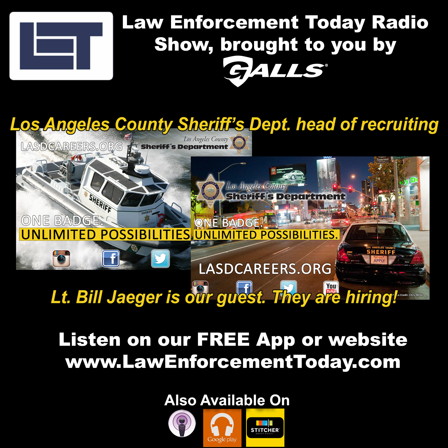 S1E33: L. A. County Sheriff's Department is Hiring!