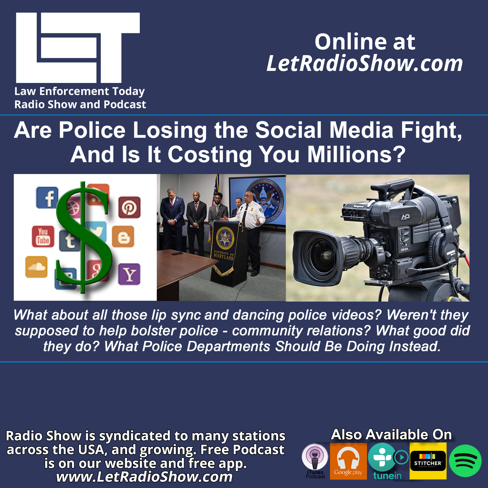 Police Chiefs Social Media Wars, Costing Us Millions? Special Episode.