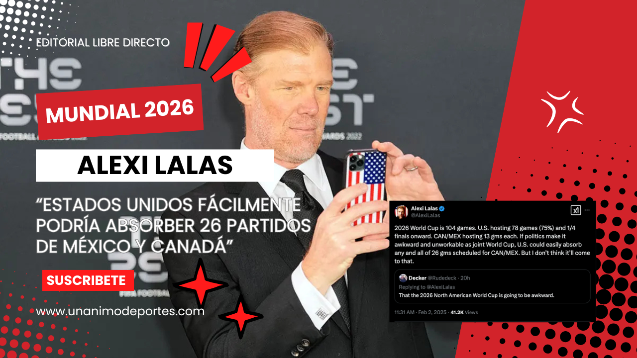 EE. UU.  podría absorber fácilmente todos los 26 partidos programados para Canadá y México.