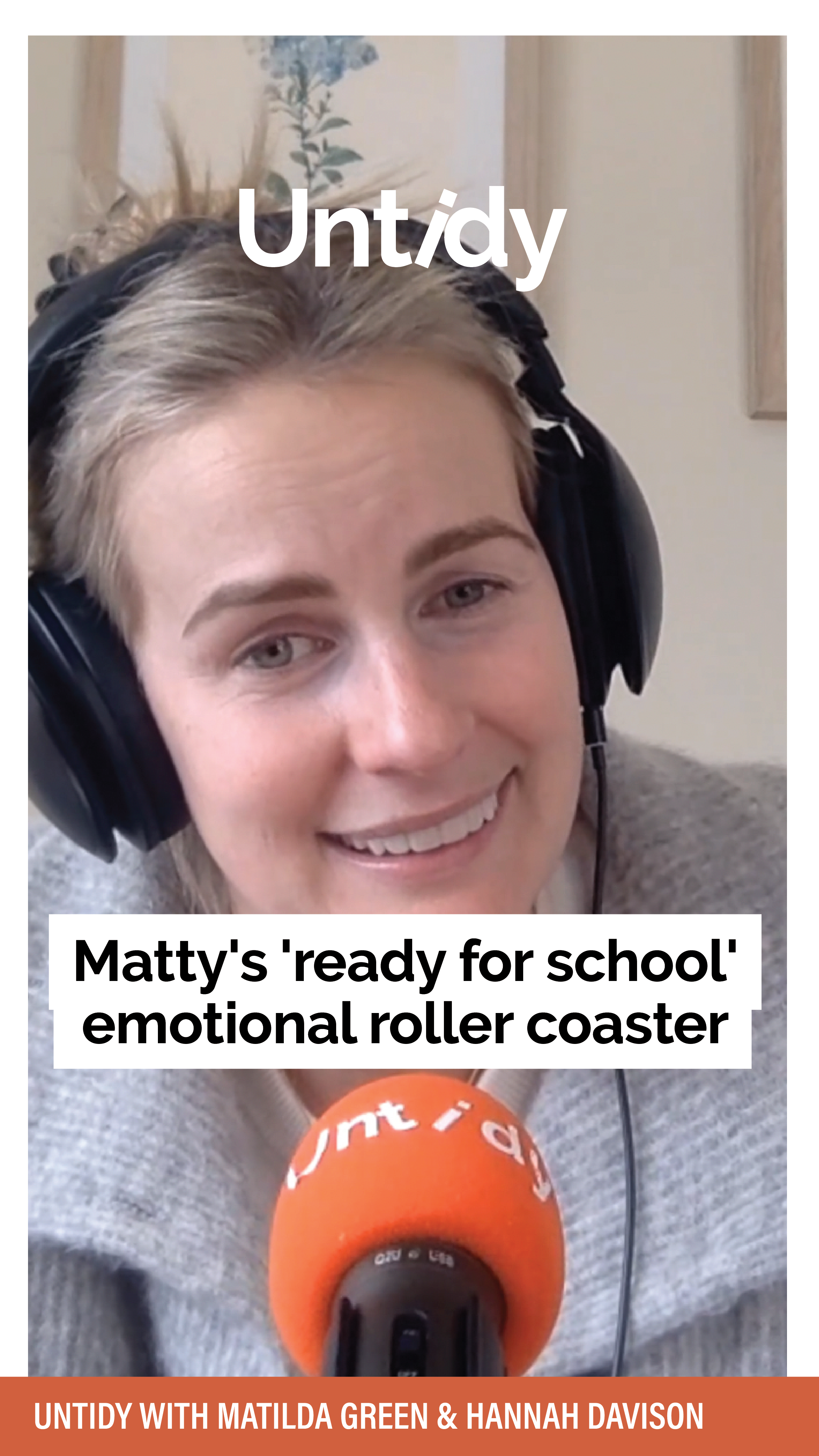 Matty's 'ready for school' emotional roller coaster