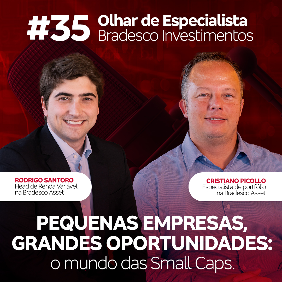 #35 Olhar de especialista | Pequenas empresas, grandes oportunidades: o mundo das Small Caps