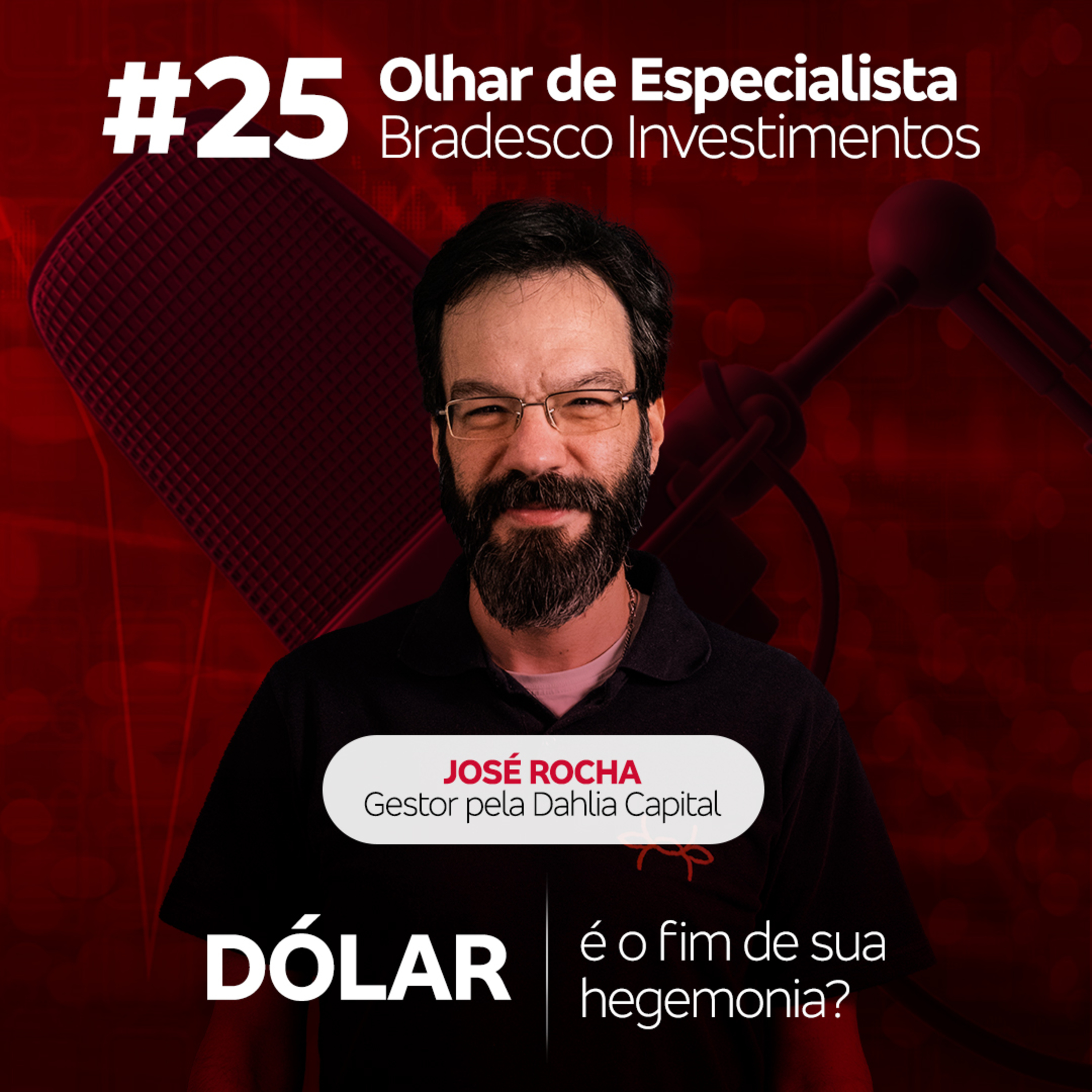 #25 Olhar de especialista | É o fim da hegemonia do dólar? episode artwork