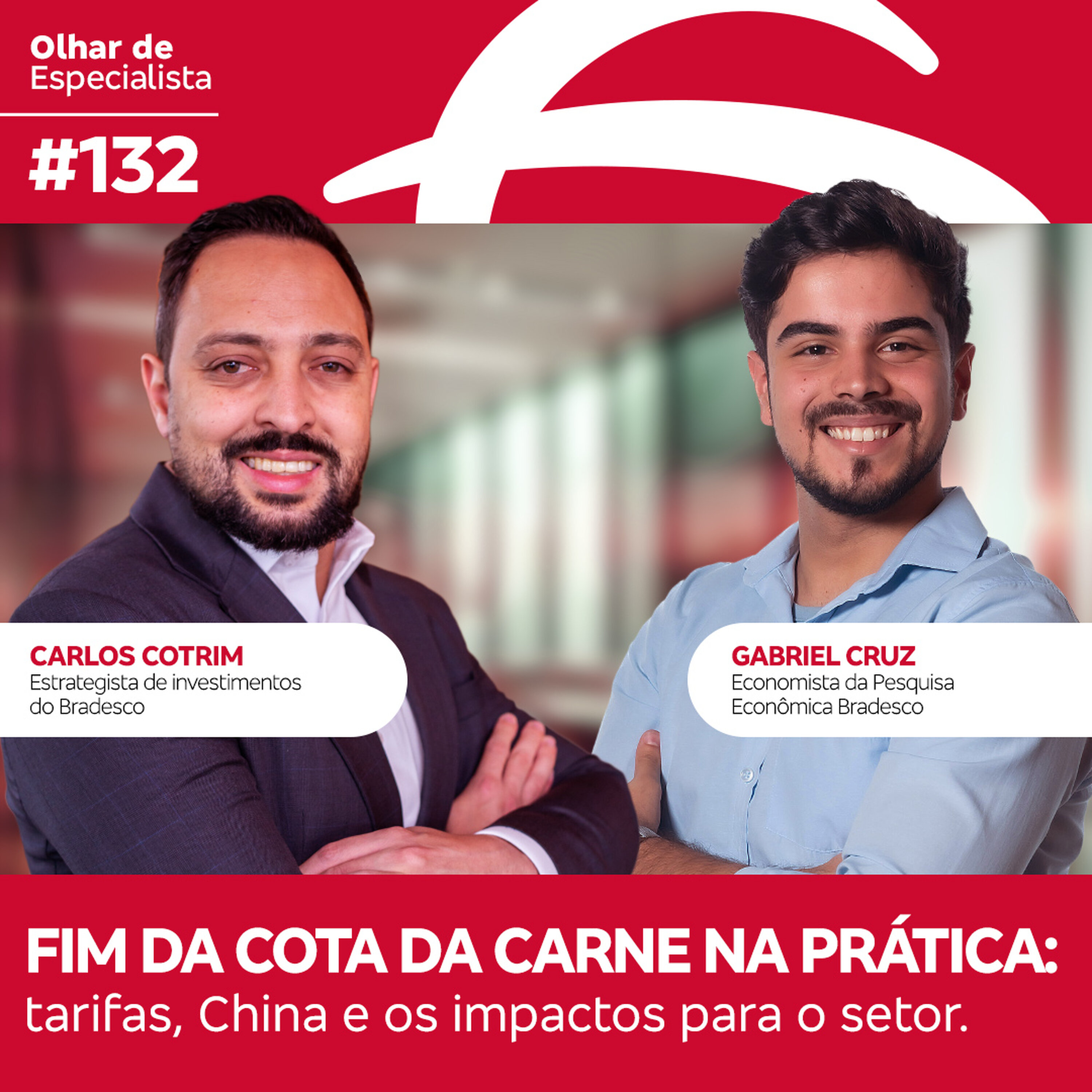 Olhar de Especialista #132 Fim da cota da carne na prática: tarifas, China e os impactos para o setor.