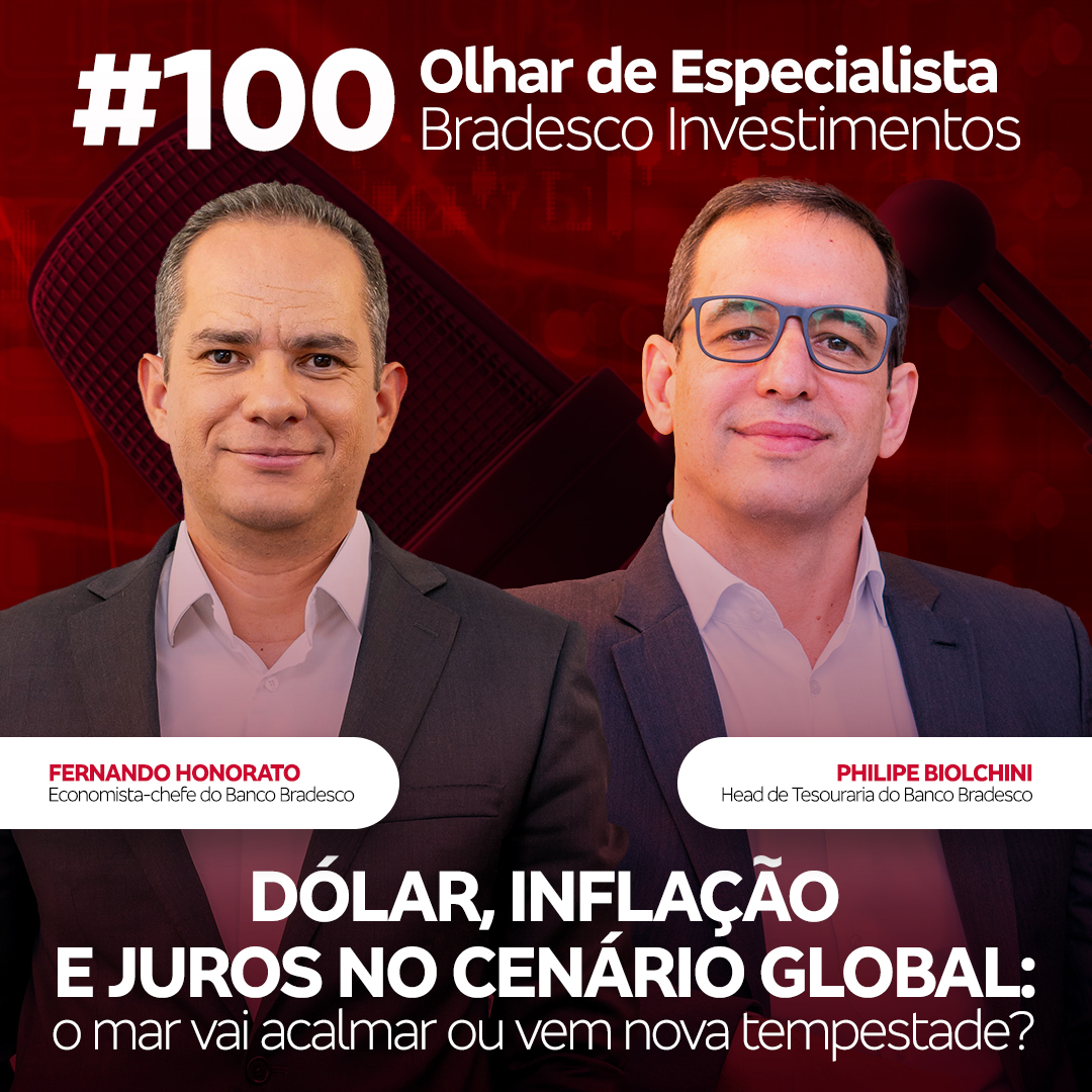 Olhar de Especialista #100 Dólar, inflação e juros no cenário global: o mar vai acalmar ou vem nova tempestade? episode artwork
