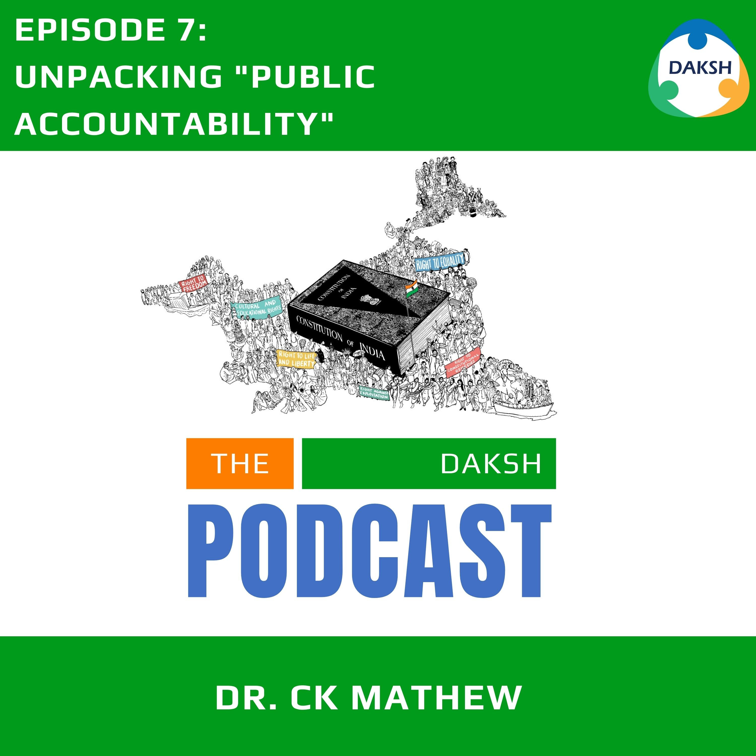 Unpacking Public Accountability