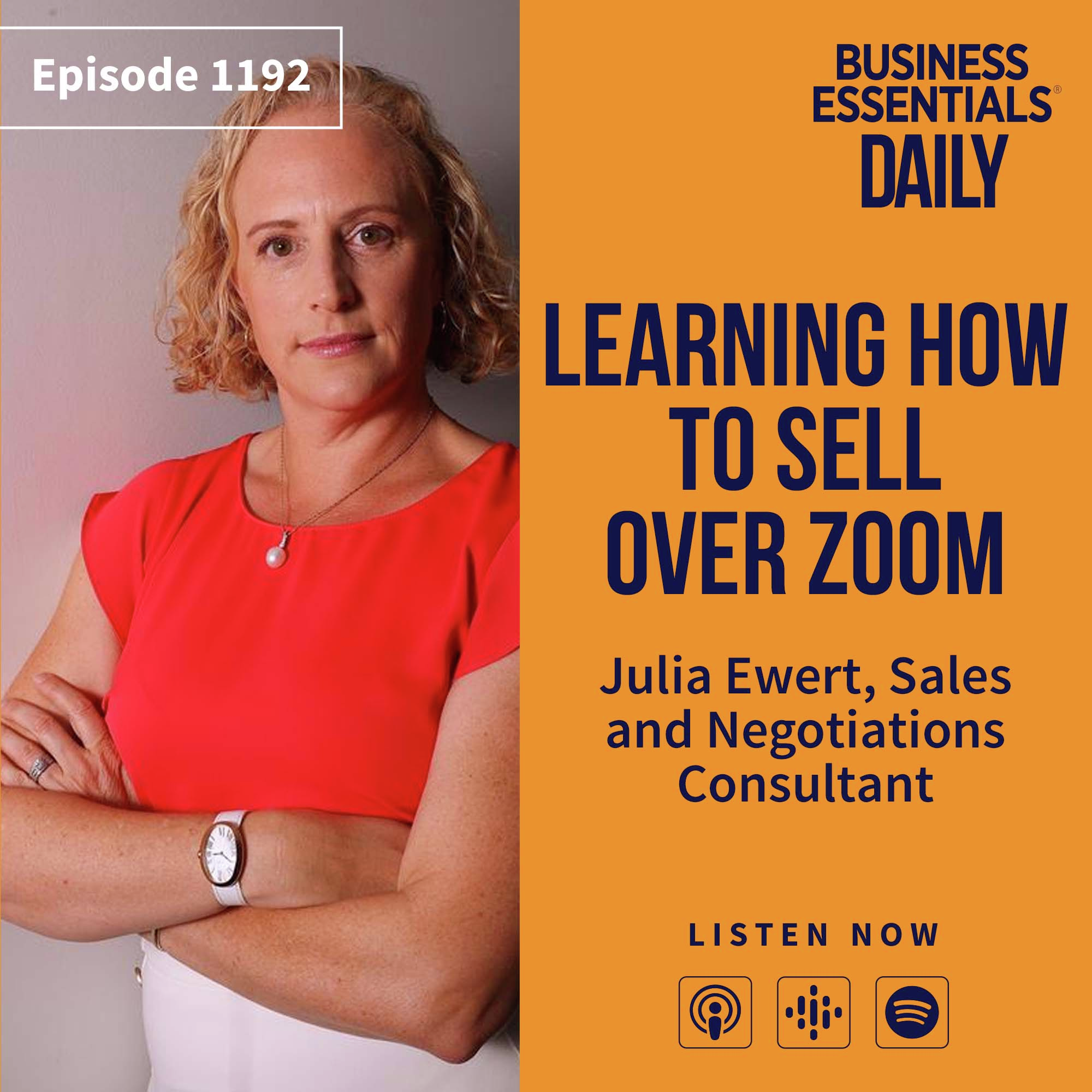 Learning how to sell over Zoom episode artwork
