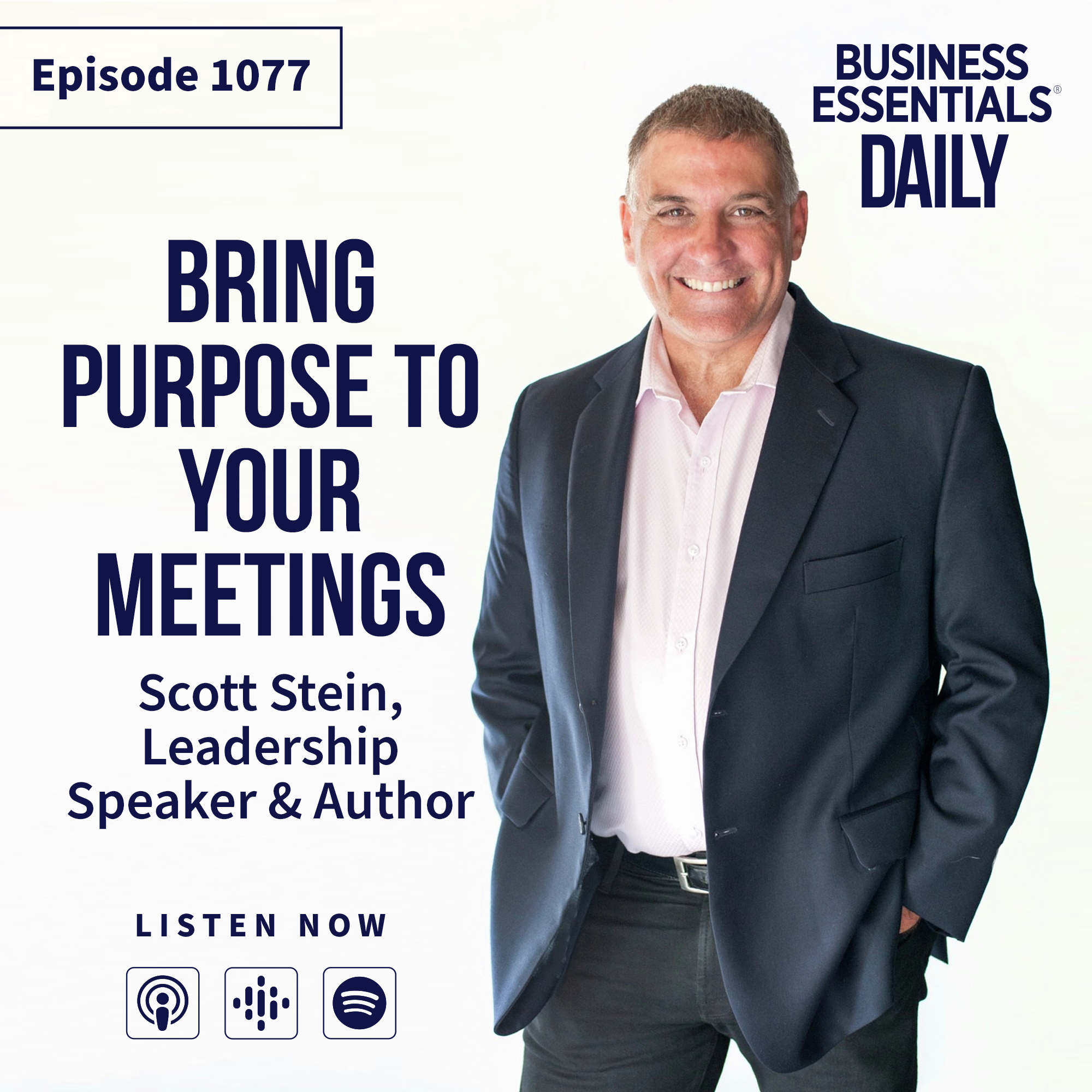 Bring purpose to your meetings episode artwork