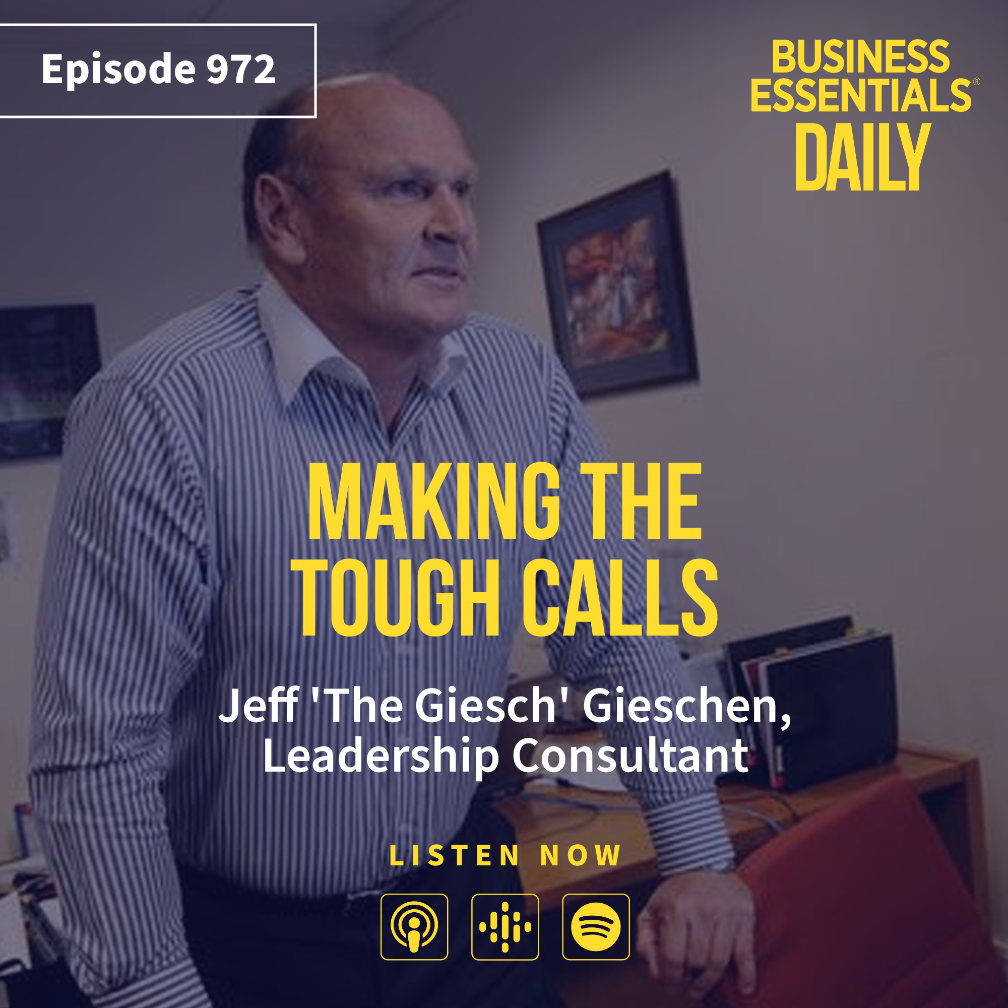 Making the tough calls episode artwork