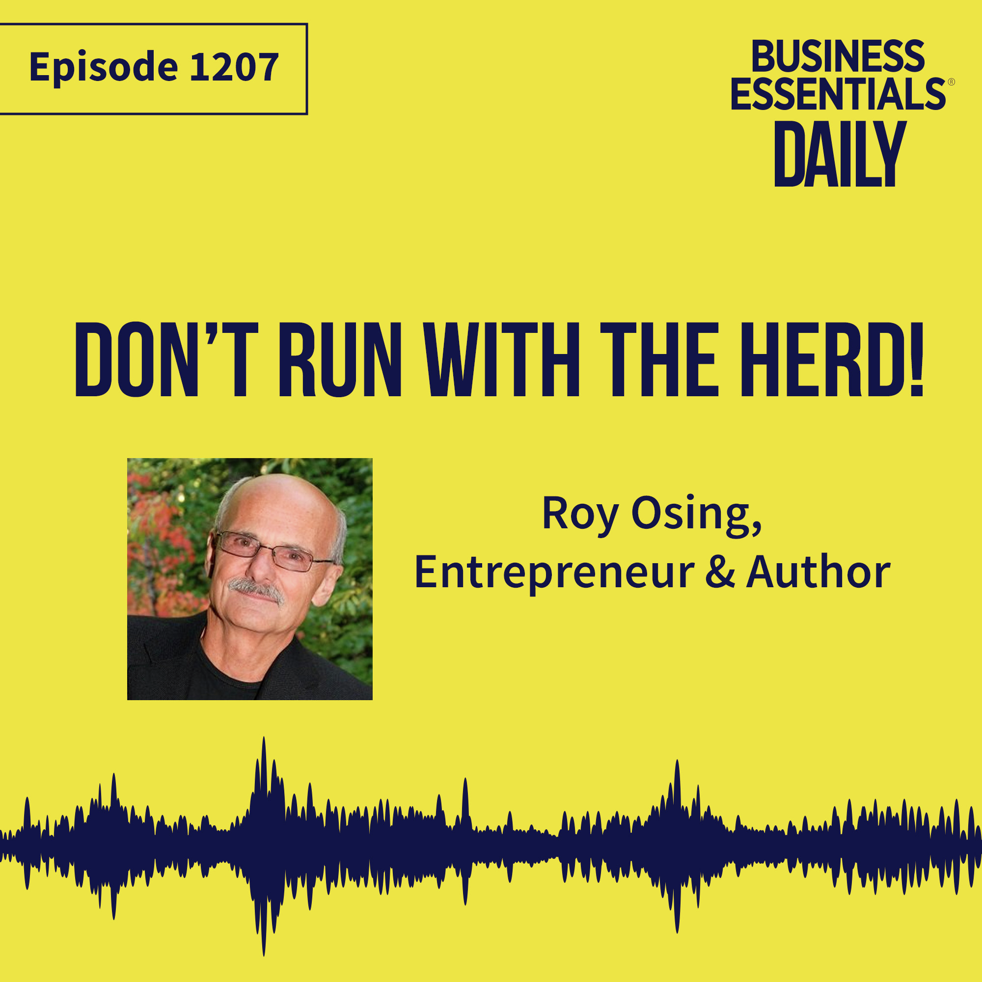Don’t run with the herd! episode artwork