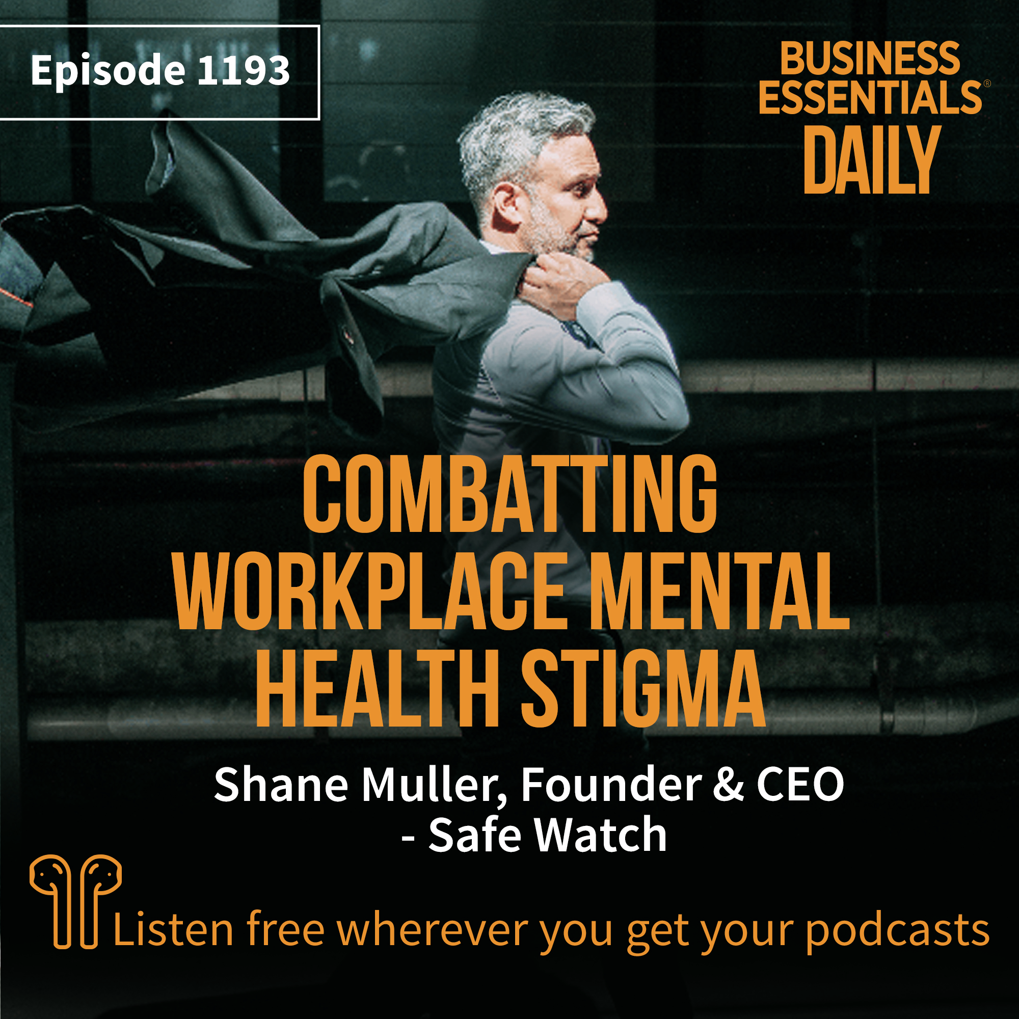 Combatting workplace mental health stigma episode artwork