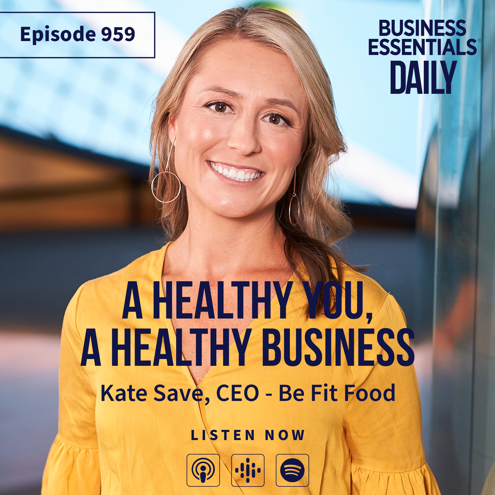 A healthy you, a healthy business episode artwork