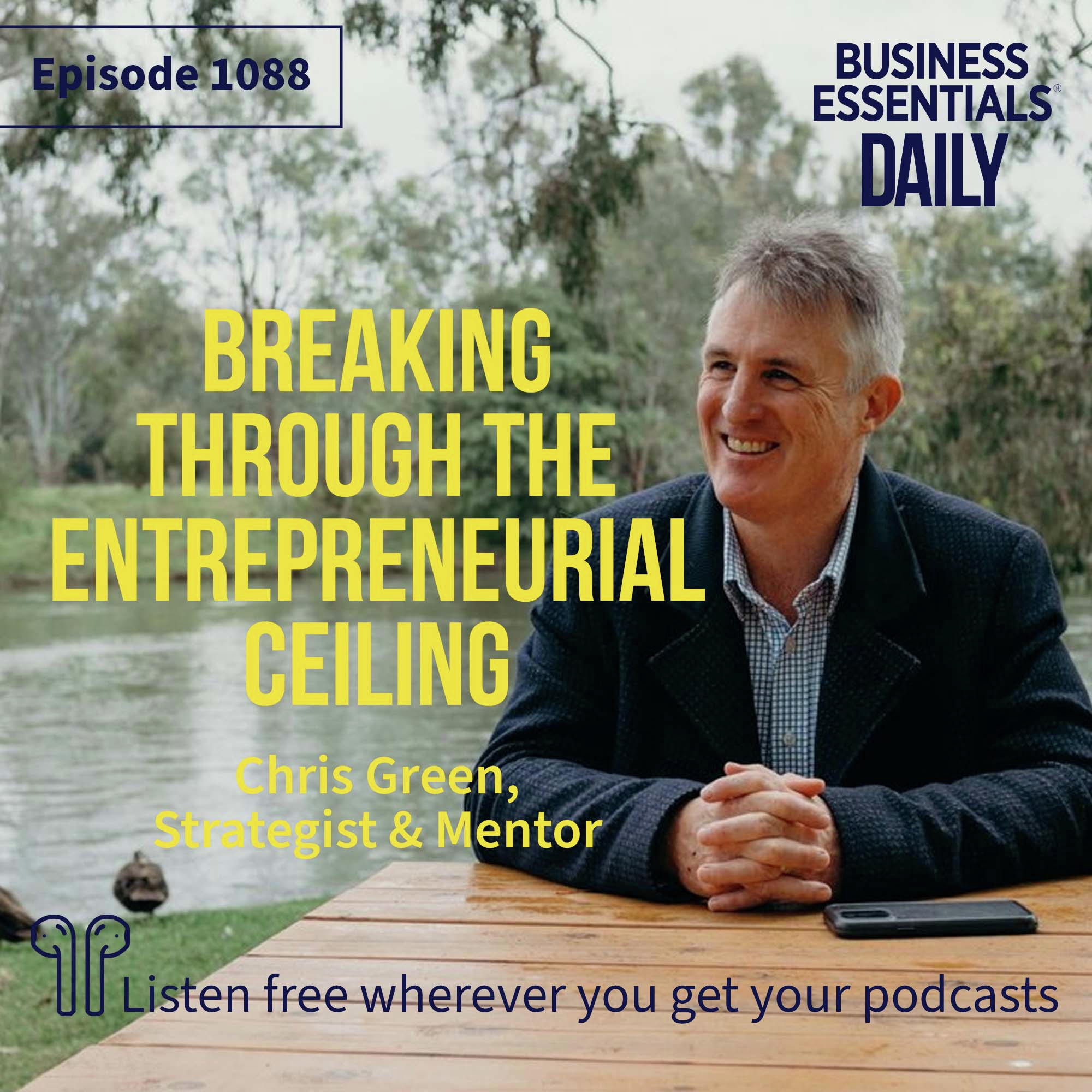 Breaking through the entrepreneurial ceiling episode artwork