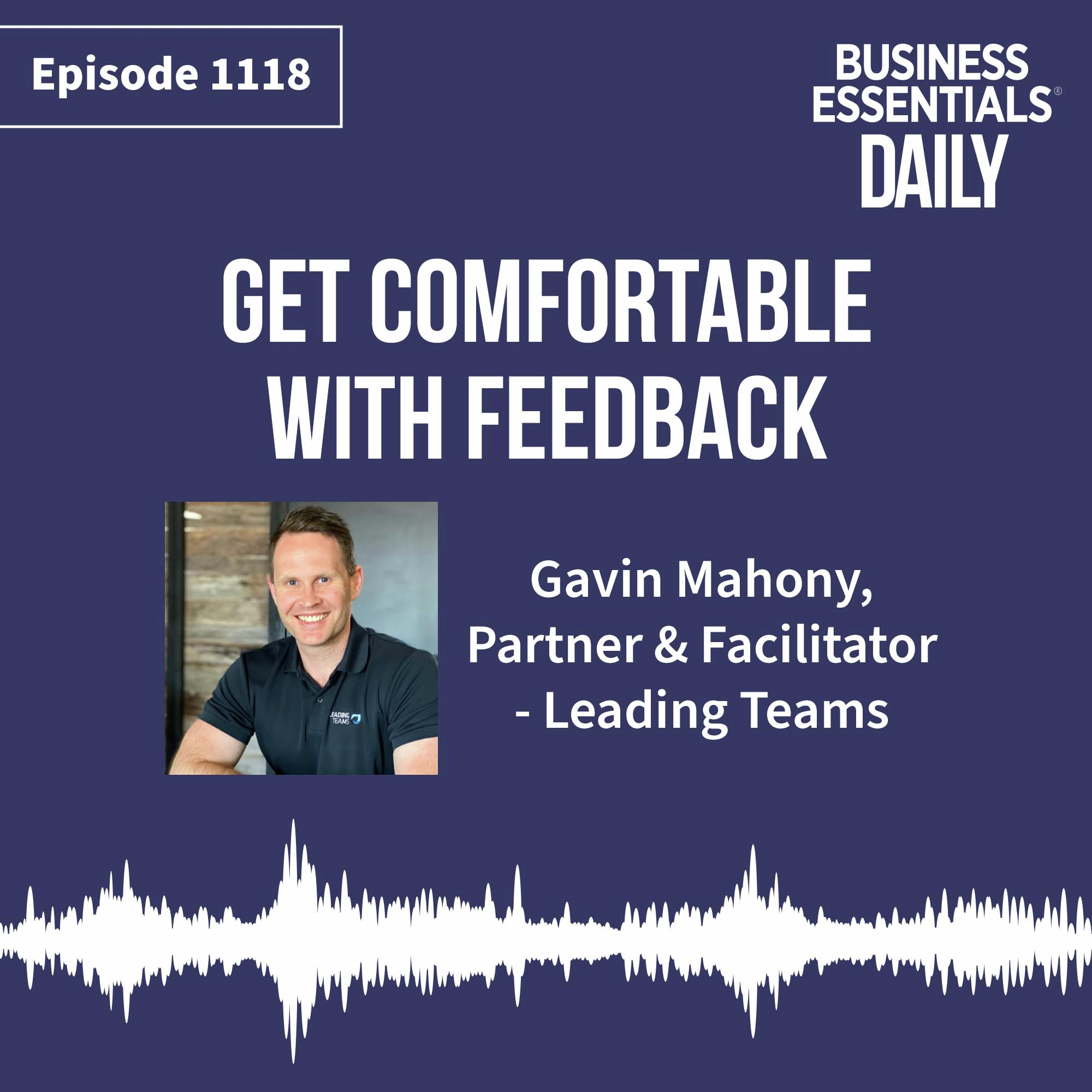 Get comfortable with feedback episode artwork