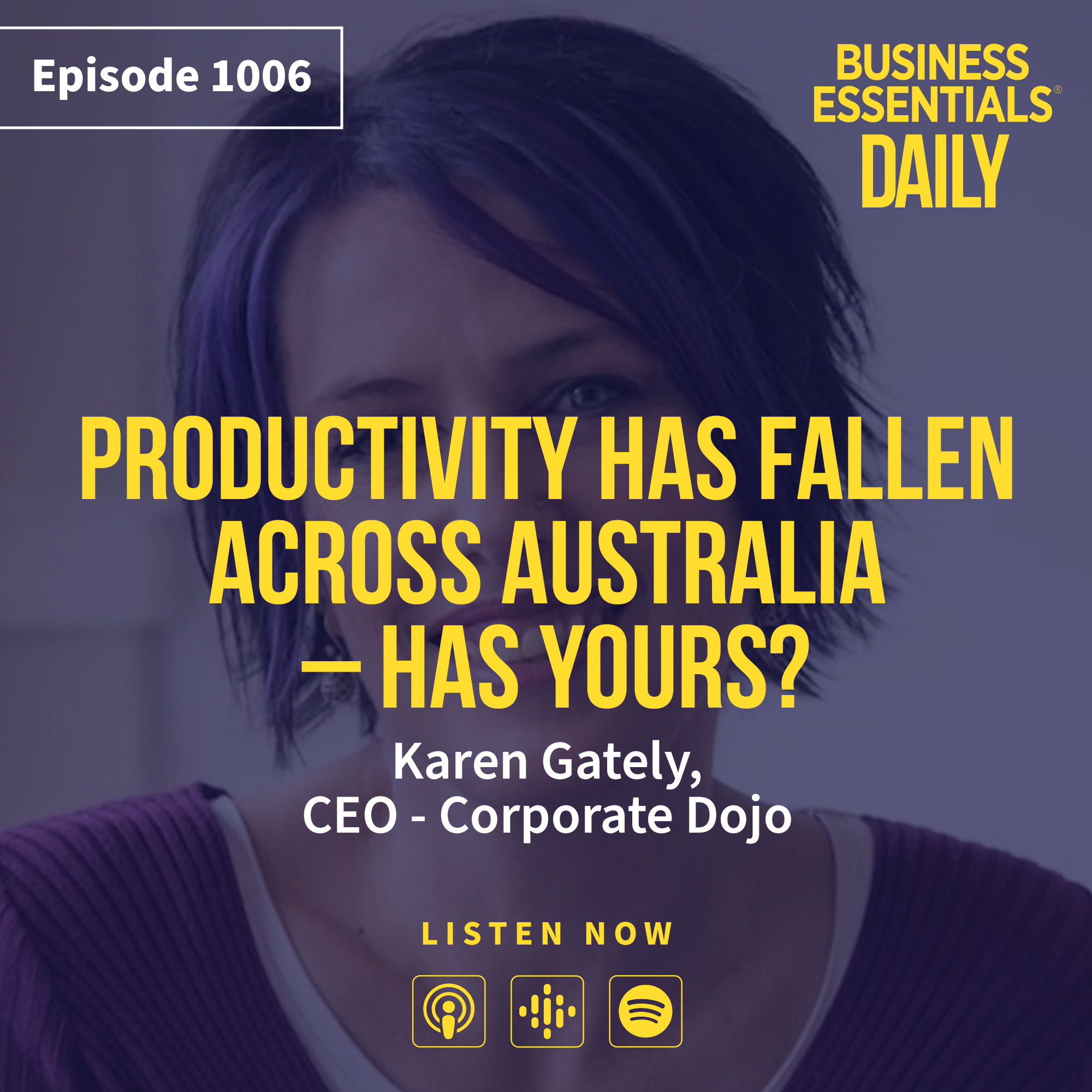 Productivity has fallen across Australia – has yours?