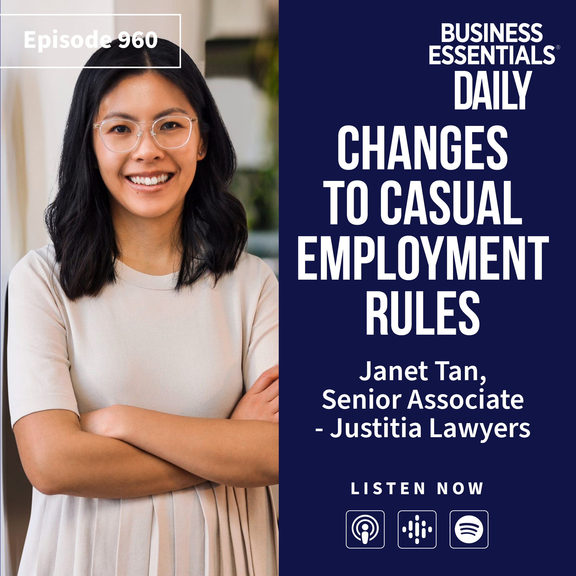 Changes to casual employment rules episode artwork