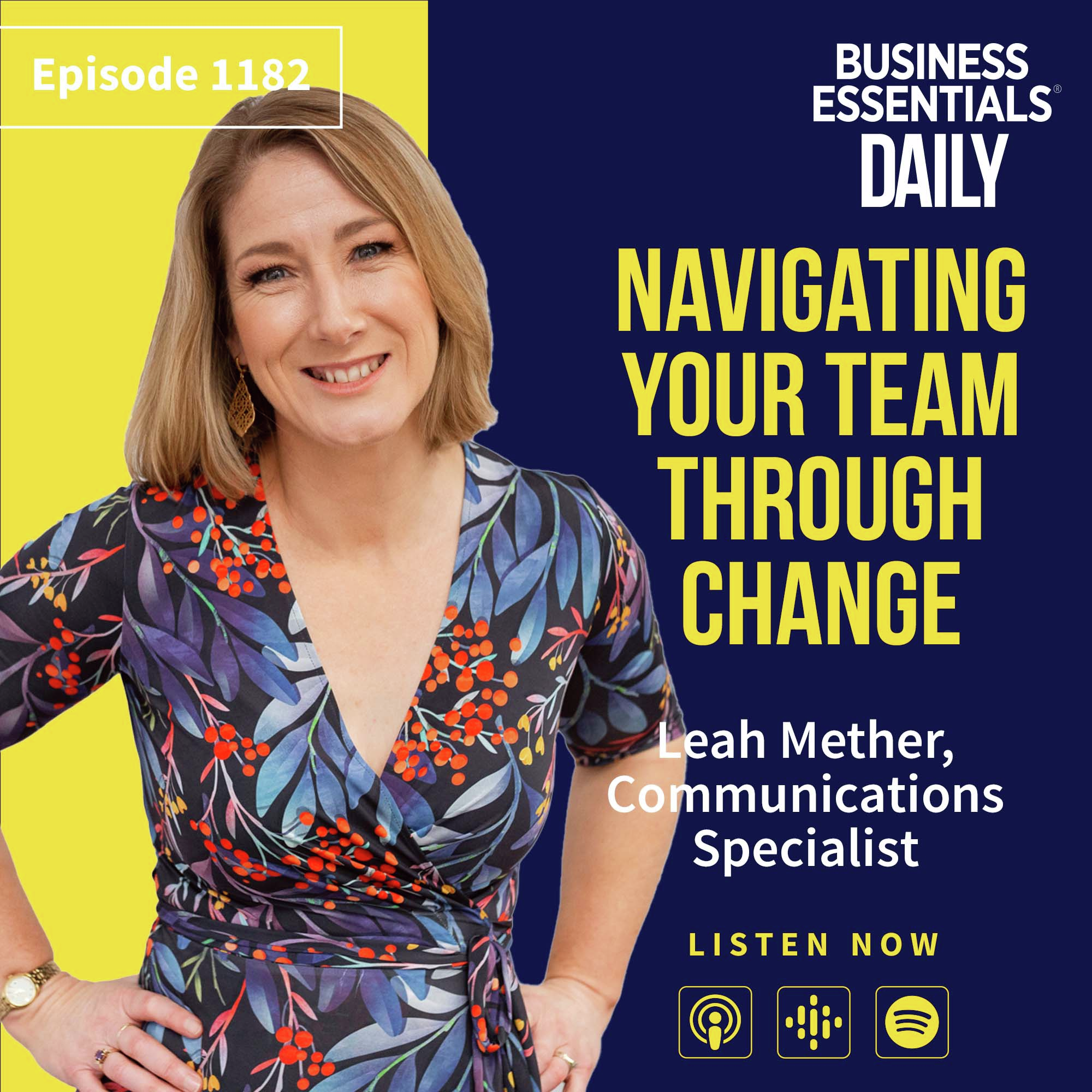 Navigating your team through change episode artwork