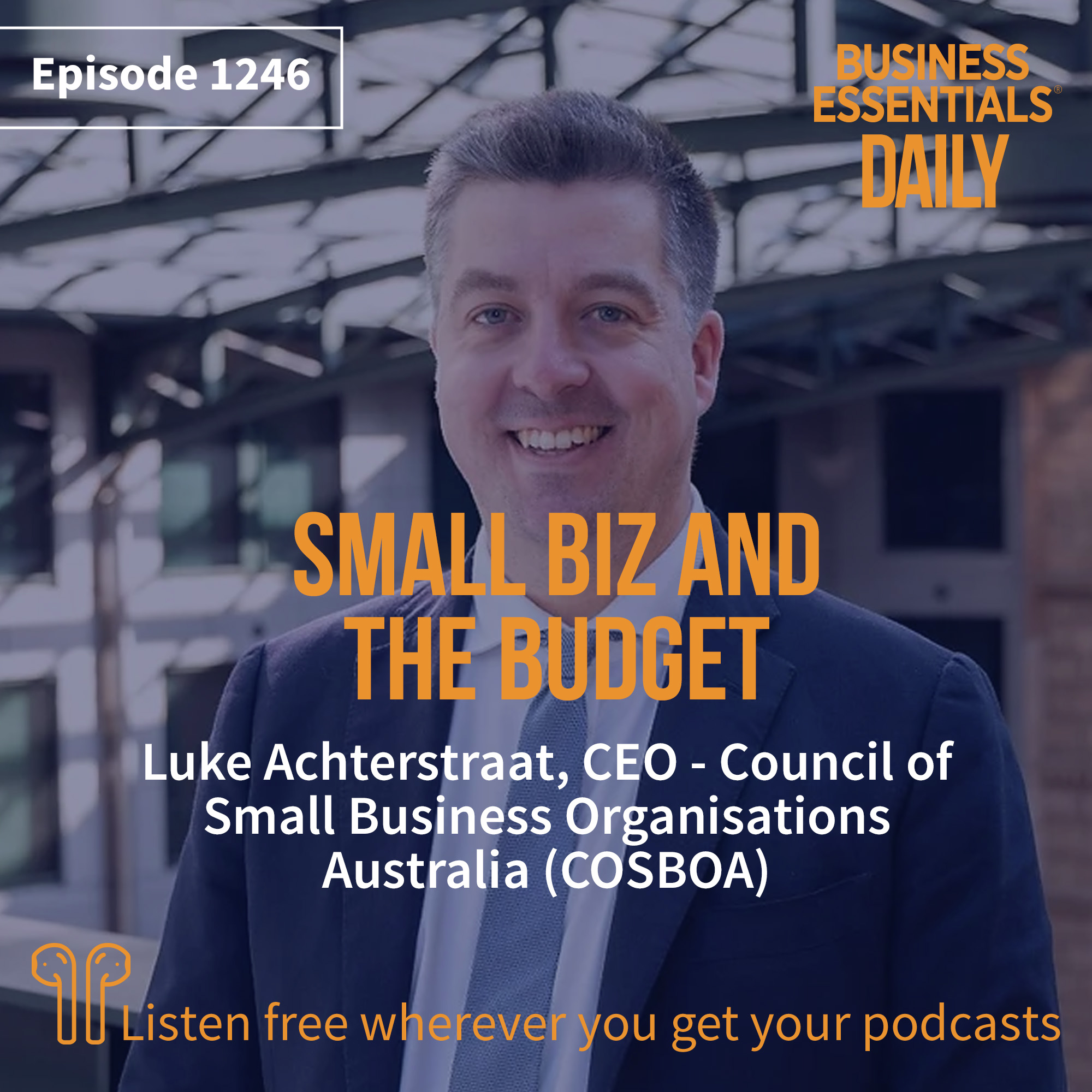 Small biz & the budget episode artwork