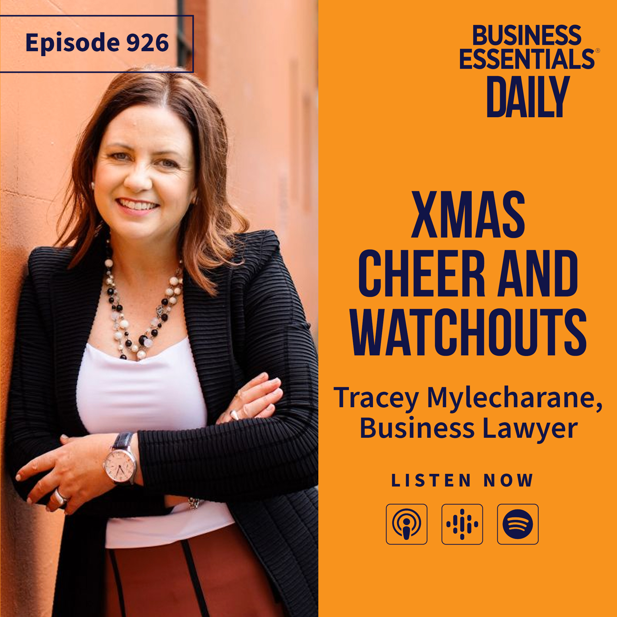 Xmas cheer and watchouts episode artwork