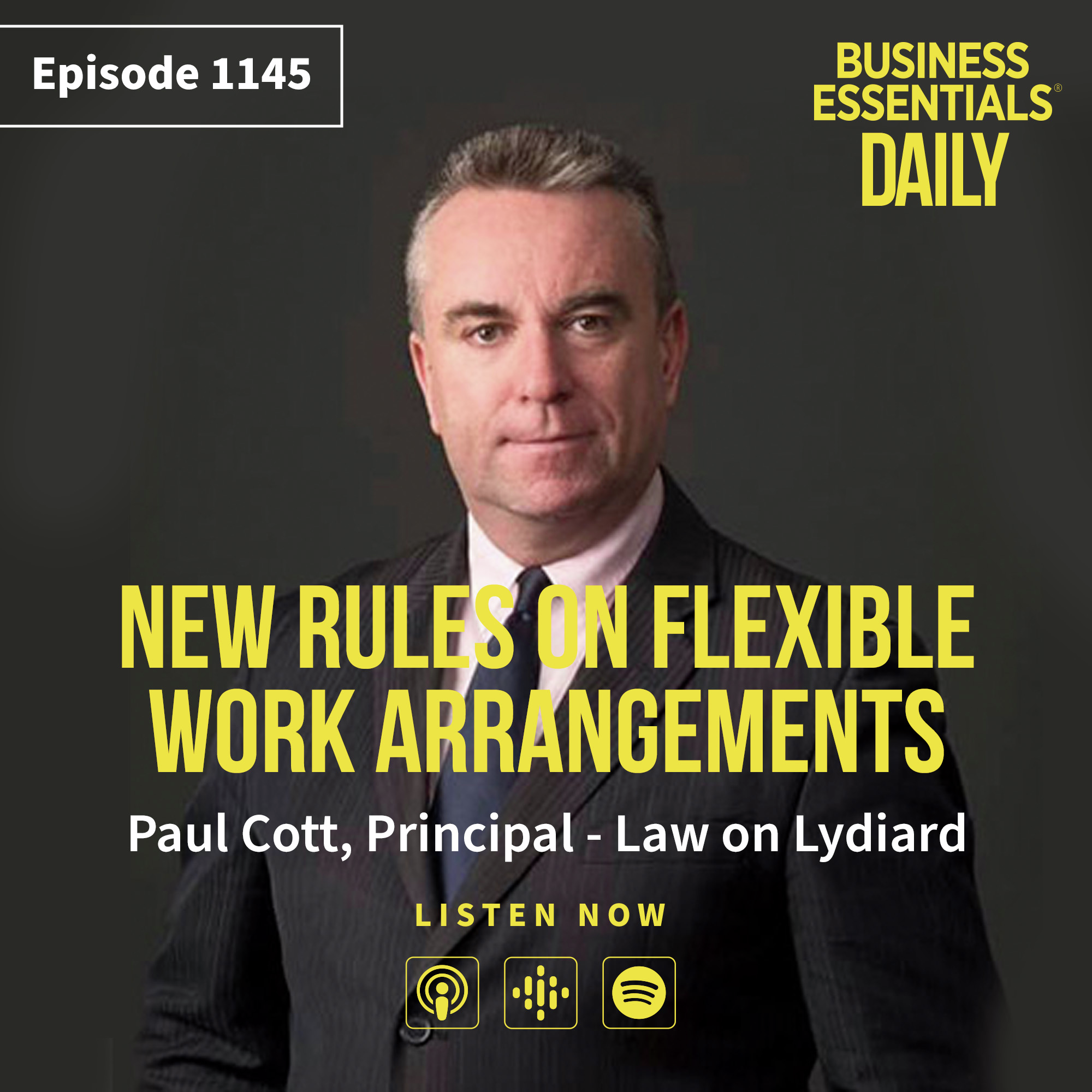 New rules on flexible work arrangements