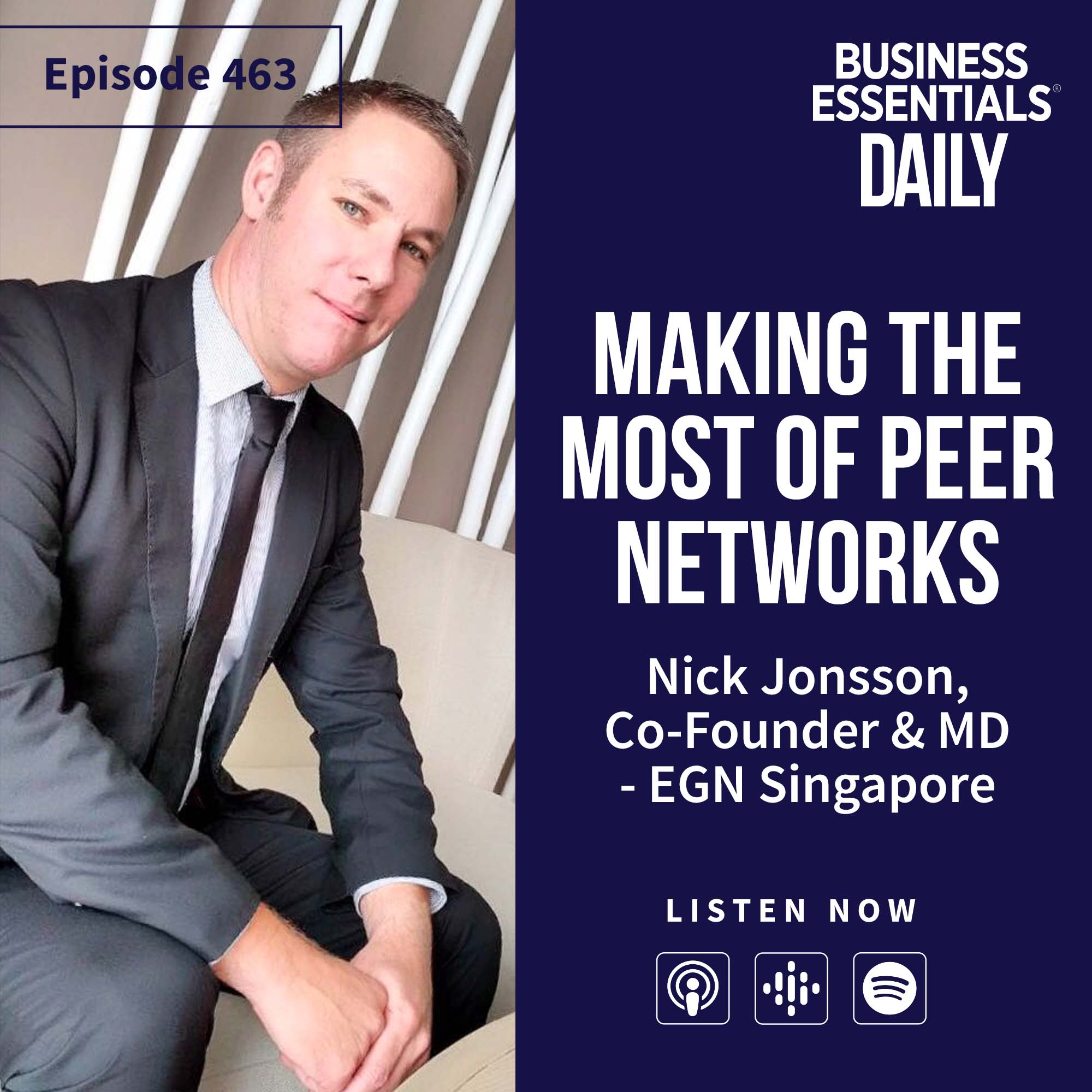 Making the most of peer networks