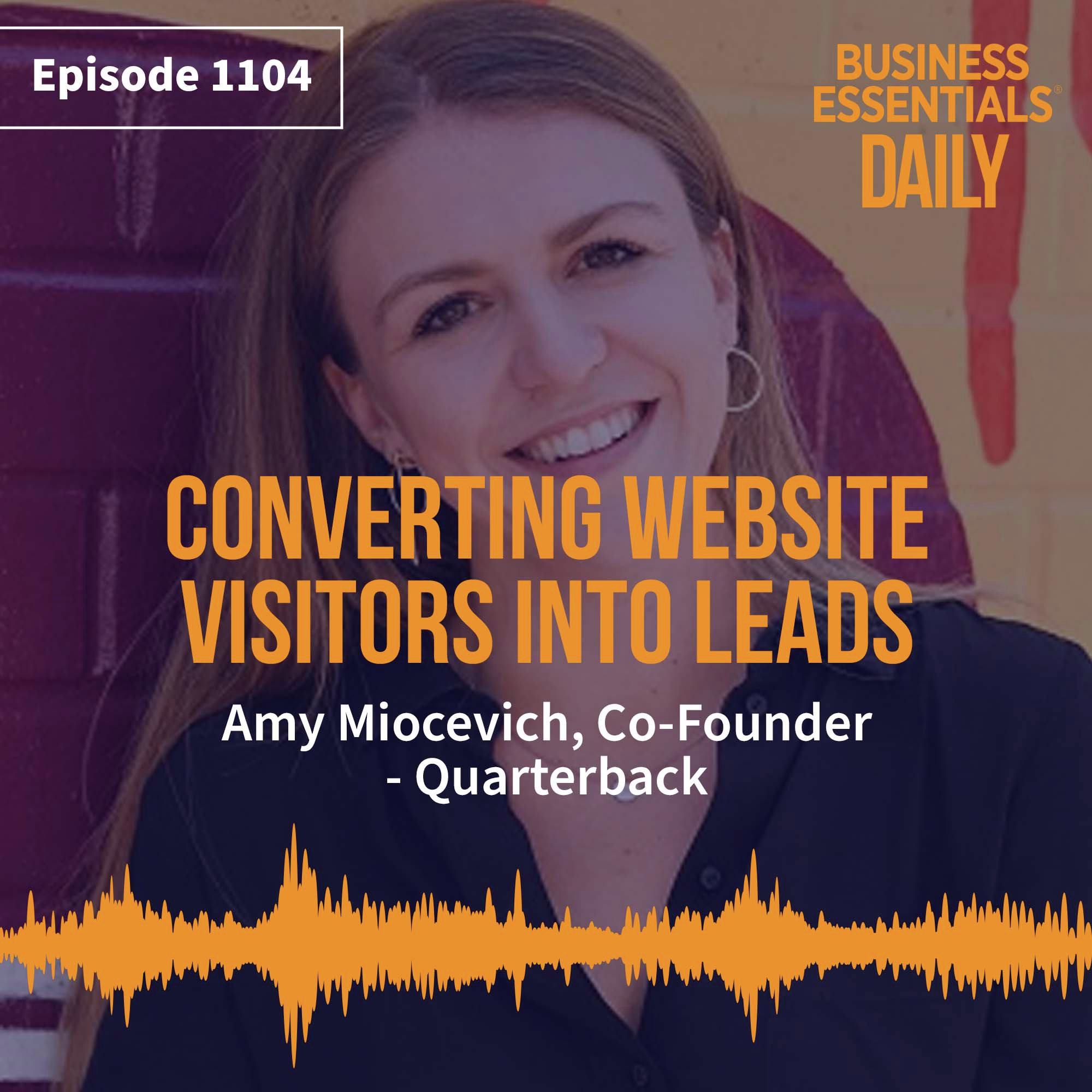 Converting website visitors into leads episode artwork