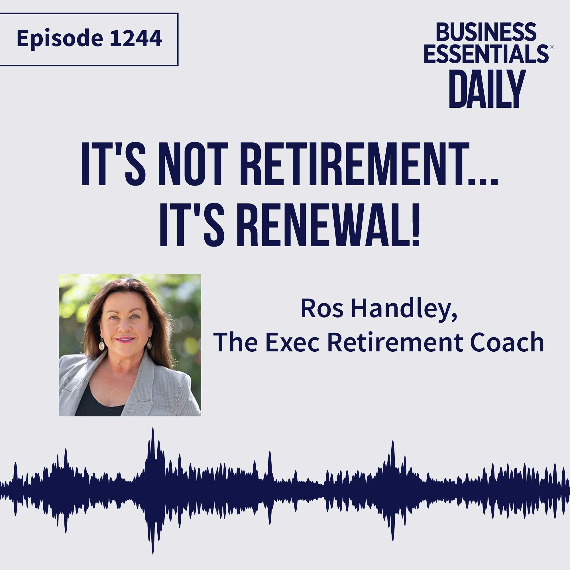 It's not retirement...it's RENEWAL! episode artwork