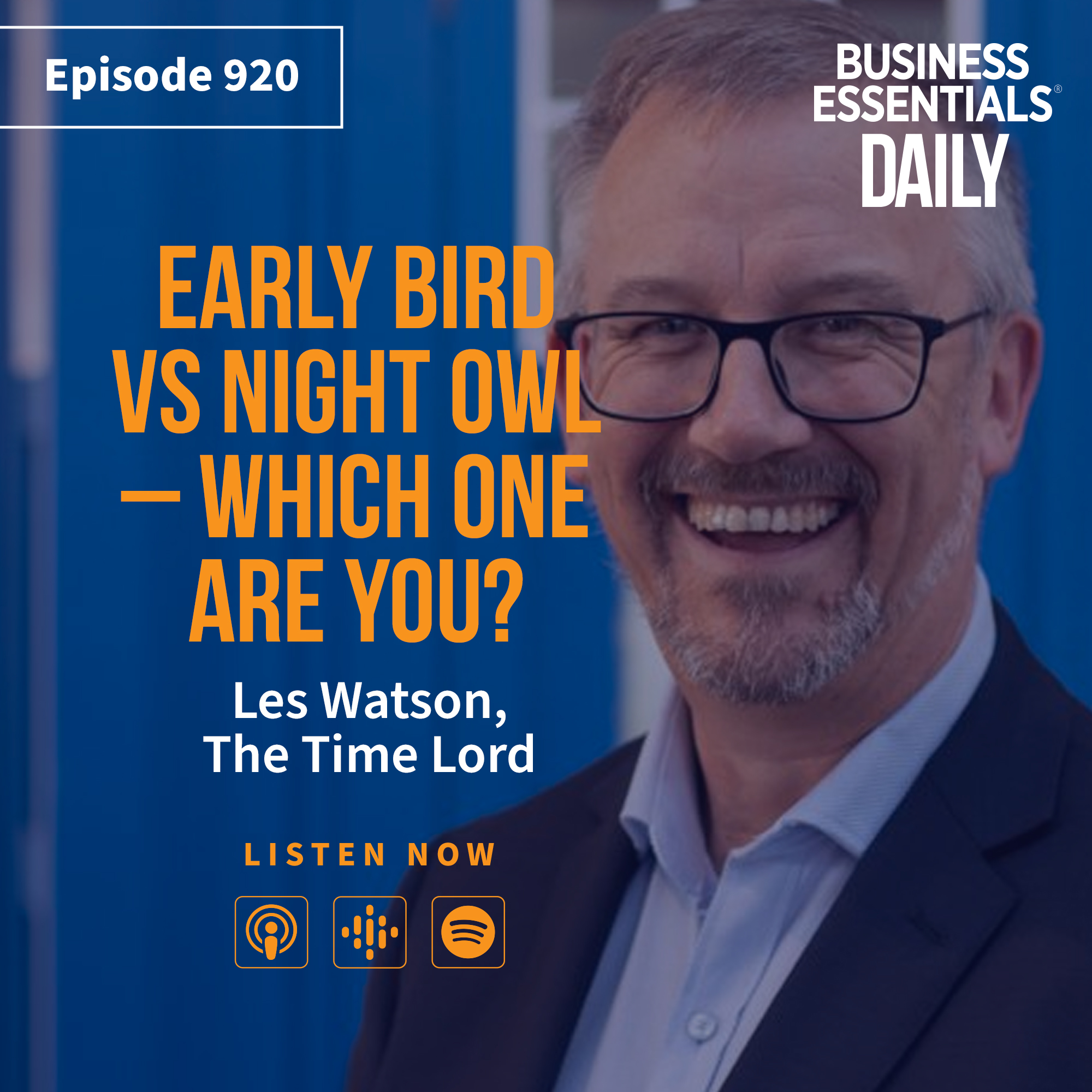 Early bird vs night owl – which one are you? episode artwork