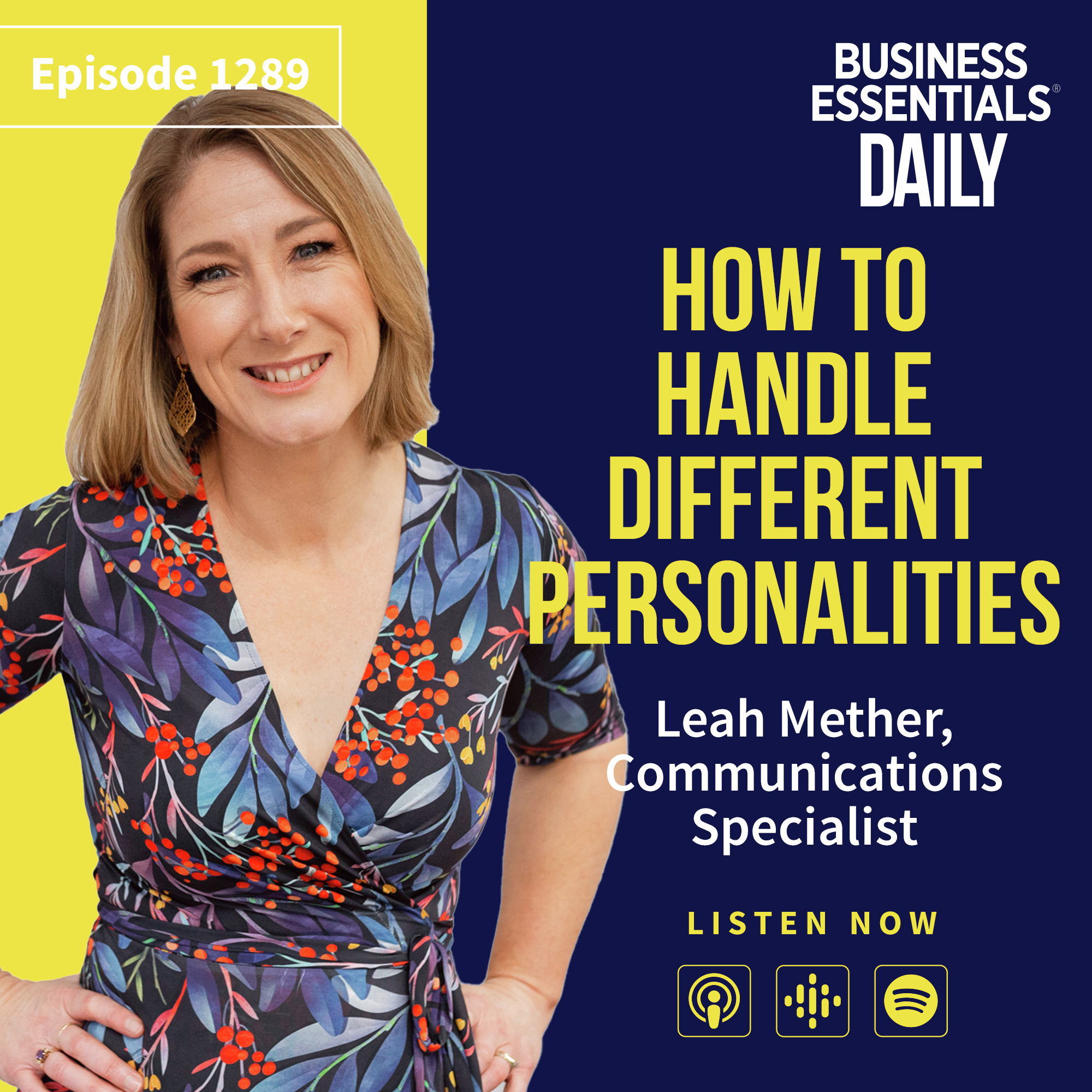 How to handle different personalities episode artwork