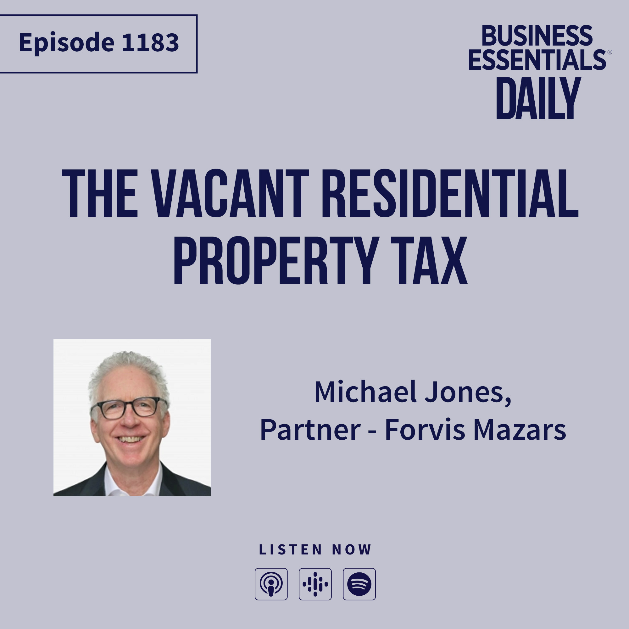 The Vacant Residential Property Tax episode artwork