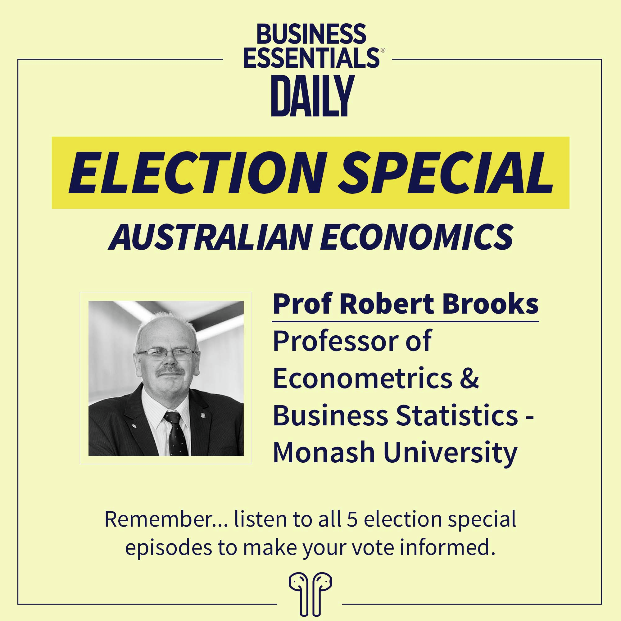 Election 2025 — Australian economics episode artwork