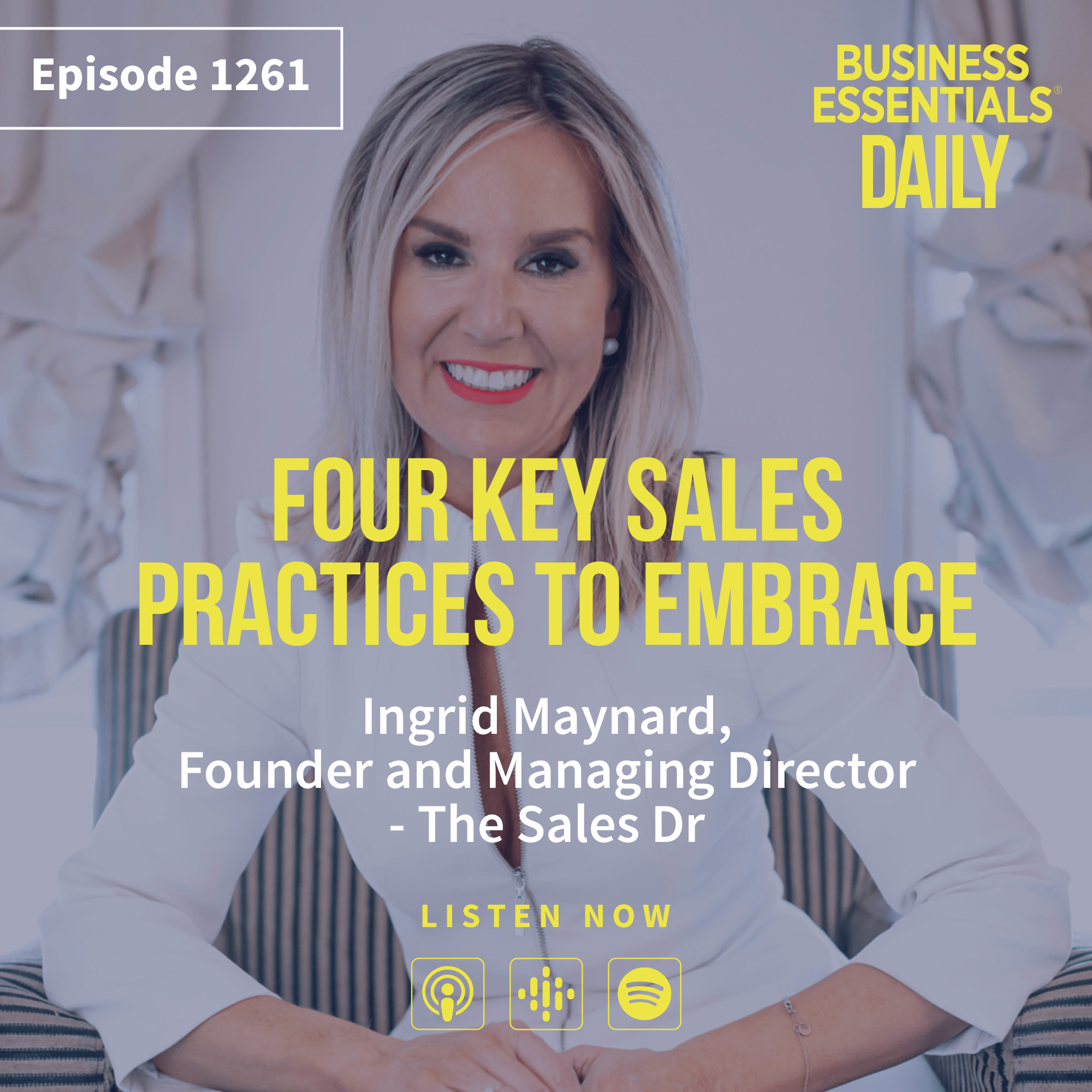 Four key sales practices to embrace episode artwork