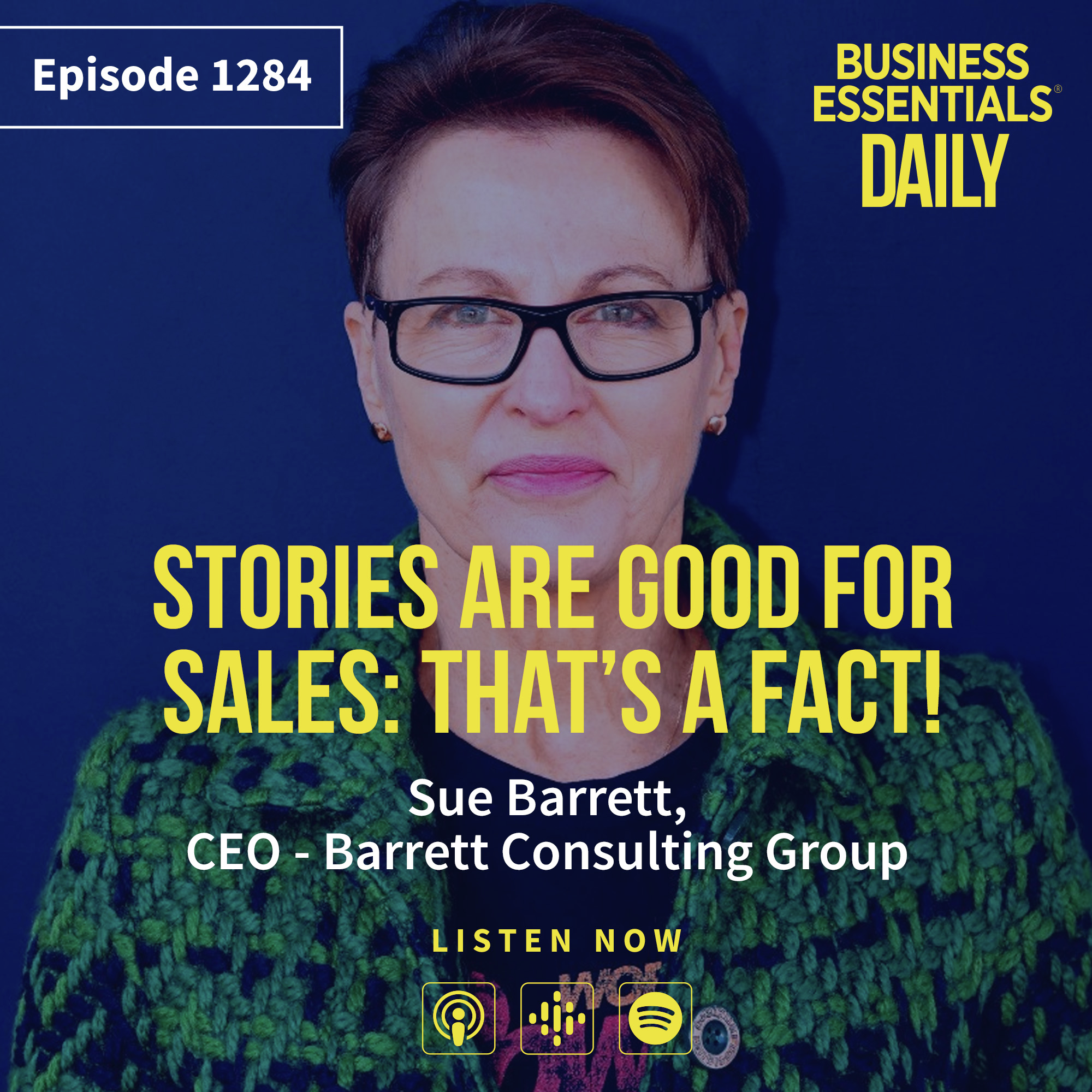 Stories are good for sales: that’s a fact!