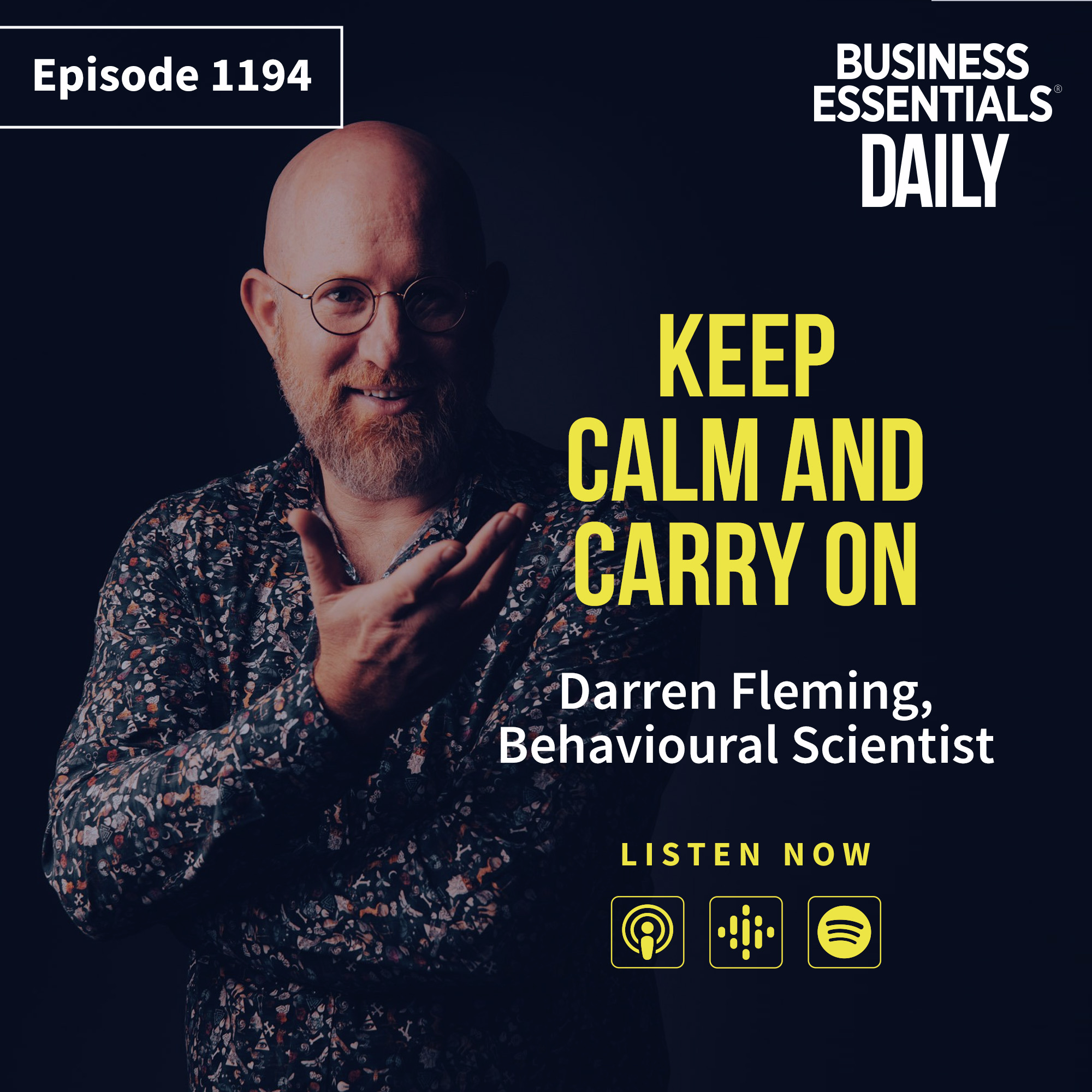 Keep calm and carry on episode artwork