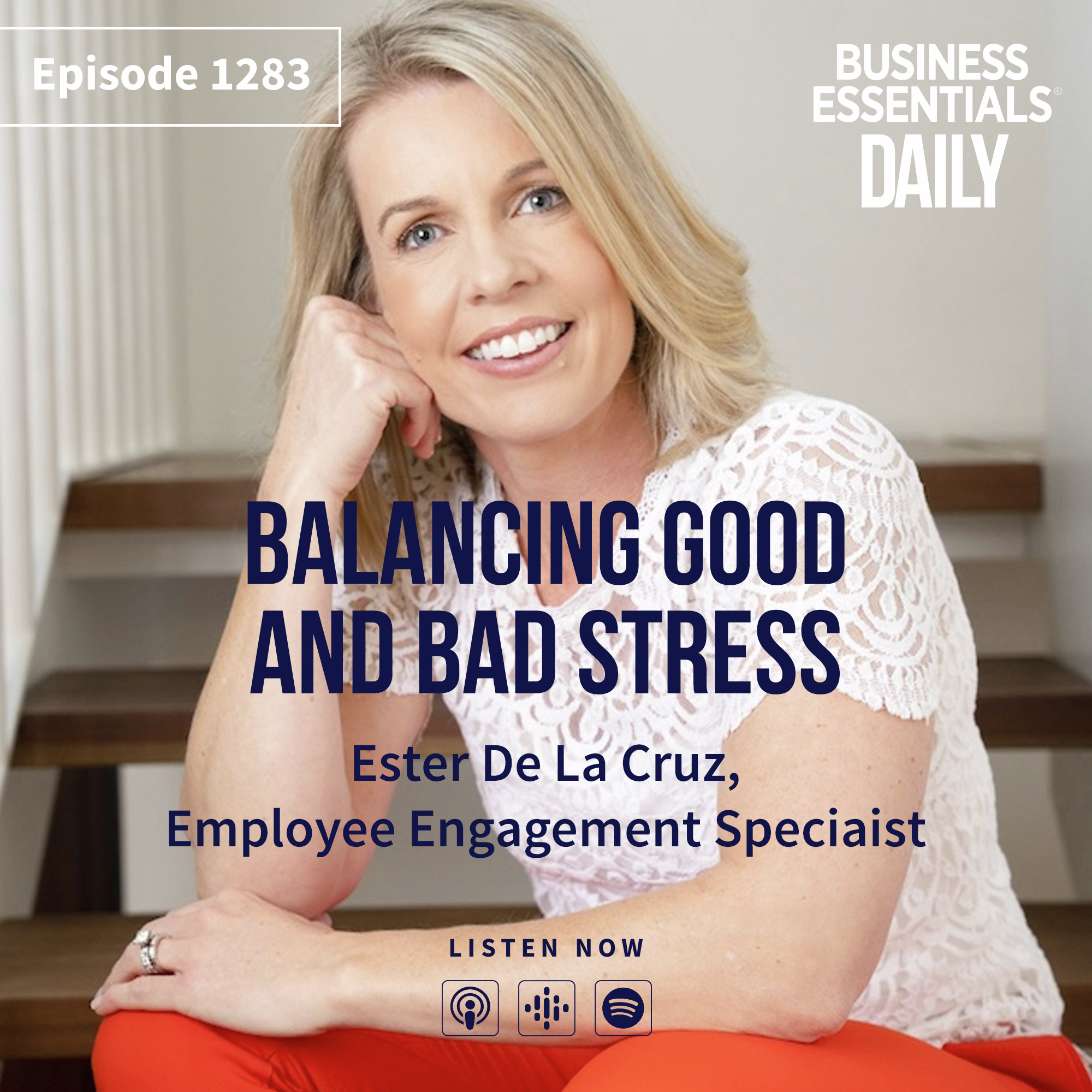 Balancing good and bad stress episode artwork