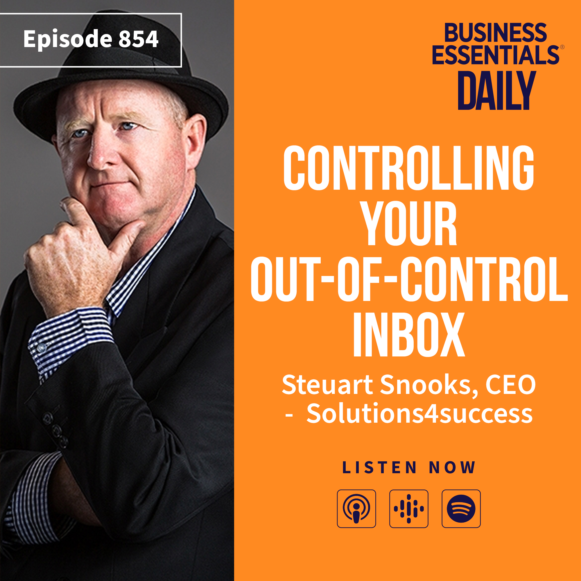 Controlling your out-of-control inbox