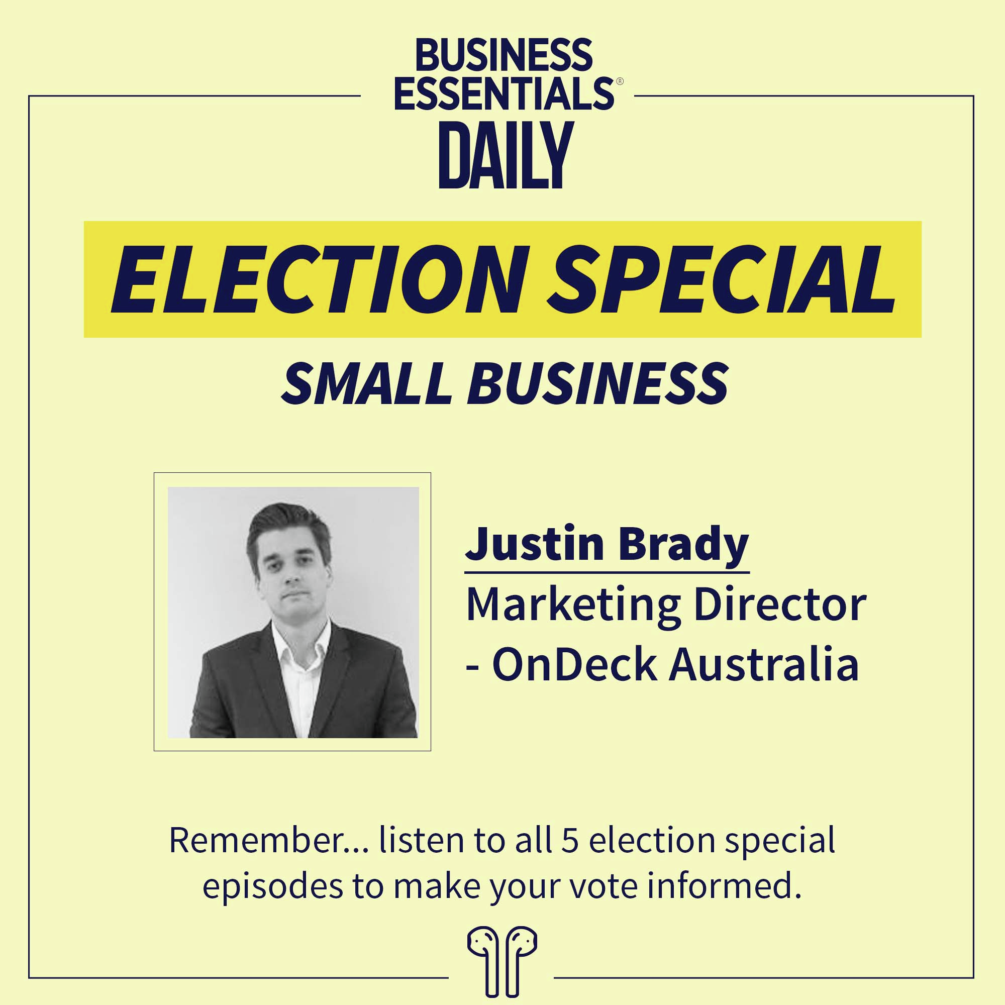 Election 2025 — Small business
