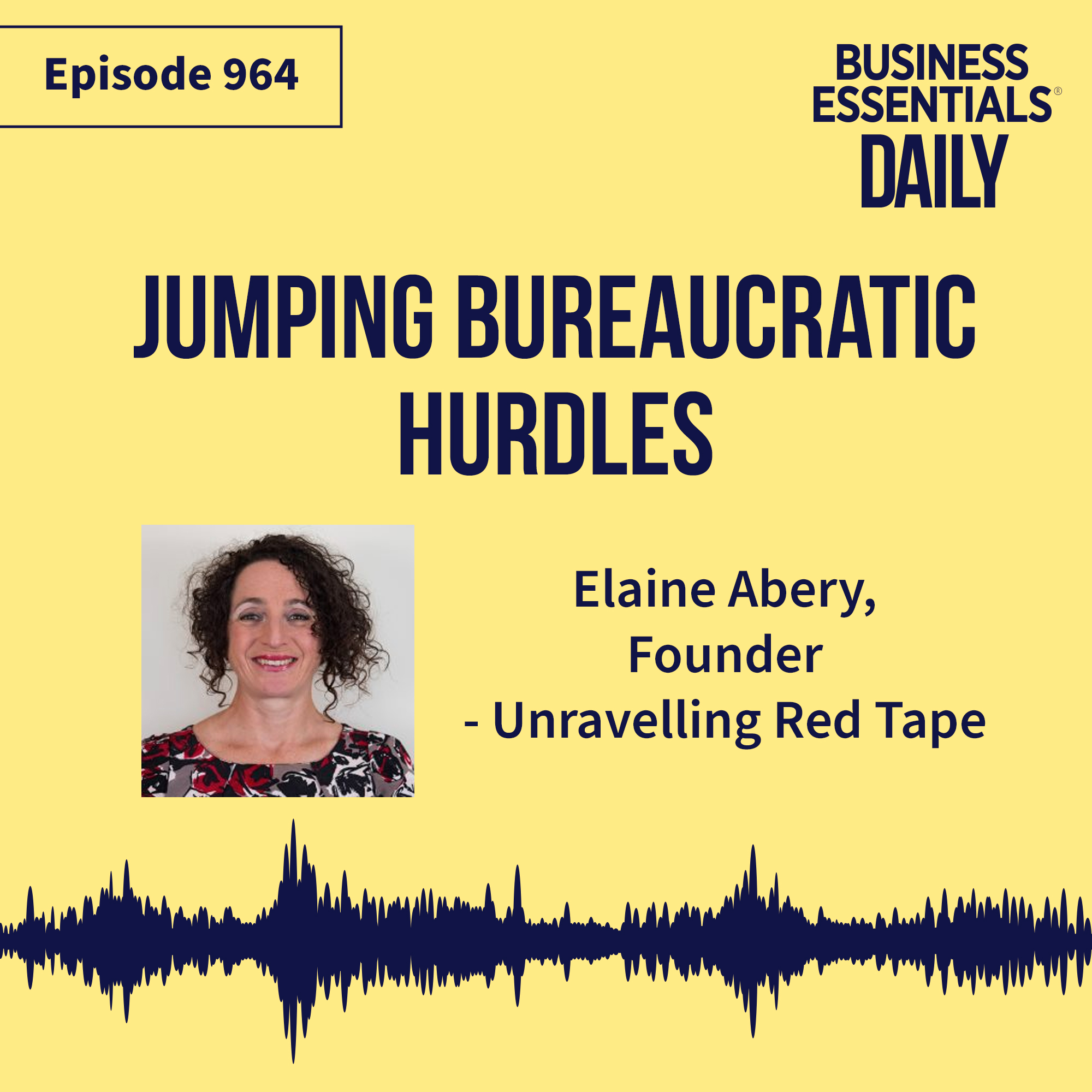 Jumping bureaucratic hurdles episode artwork