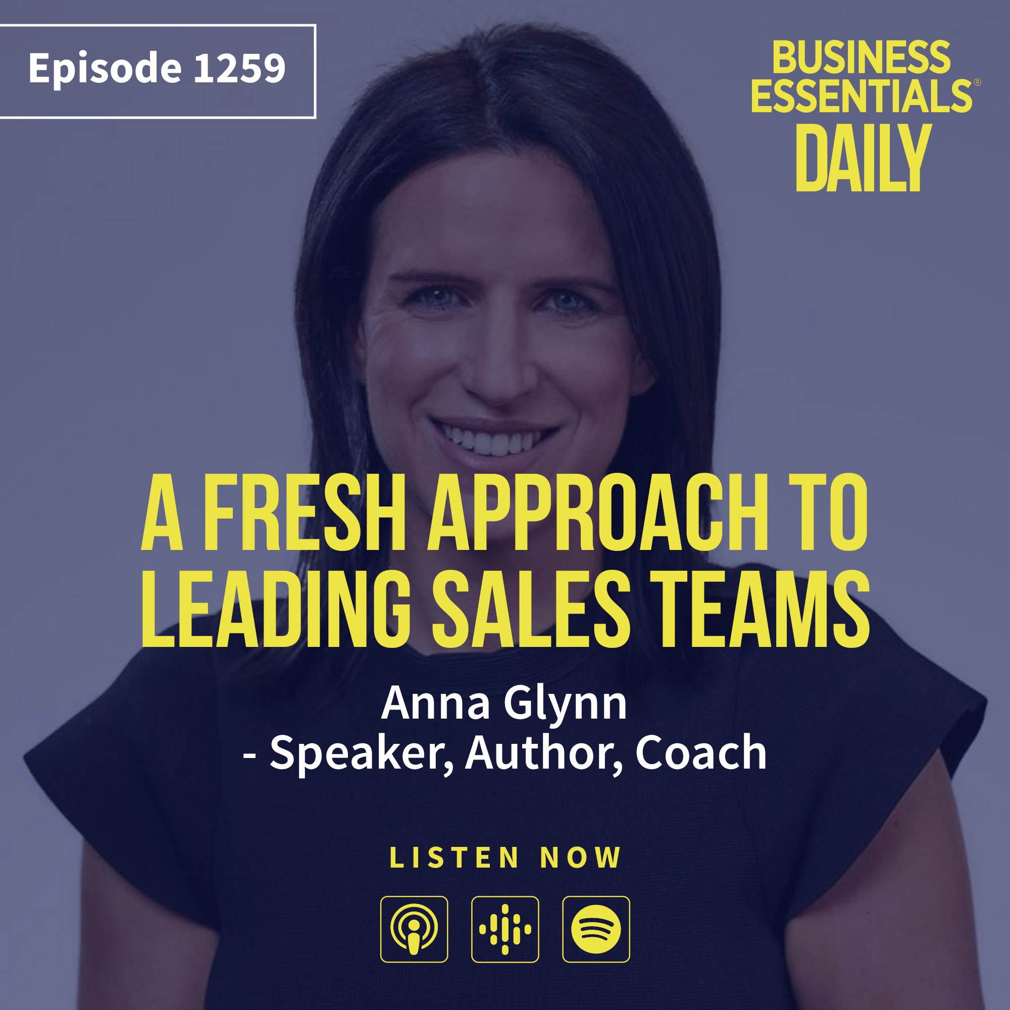 A fresh approach to leading sales teams episode artwork