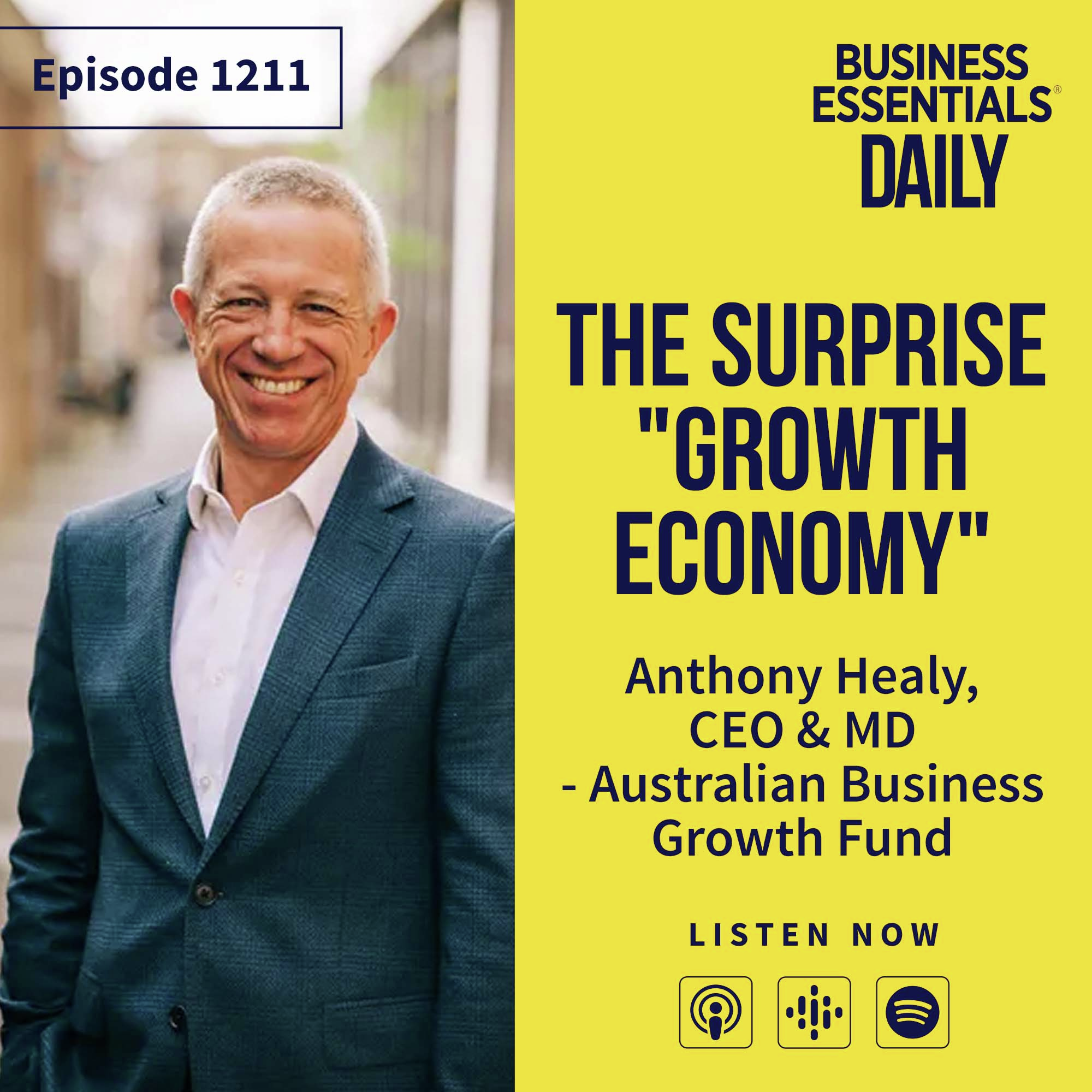 The surprise "Growth Economy" episode artwork