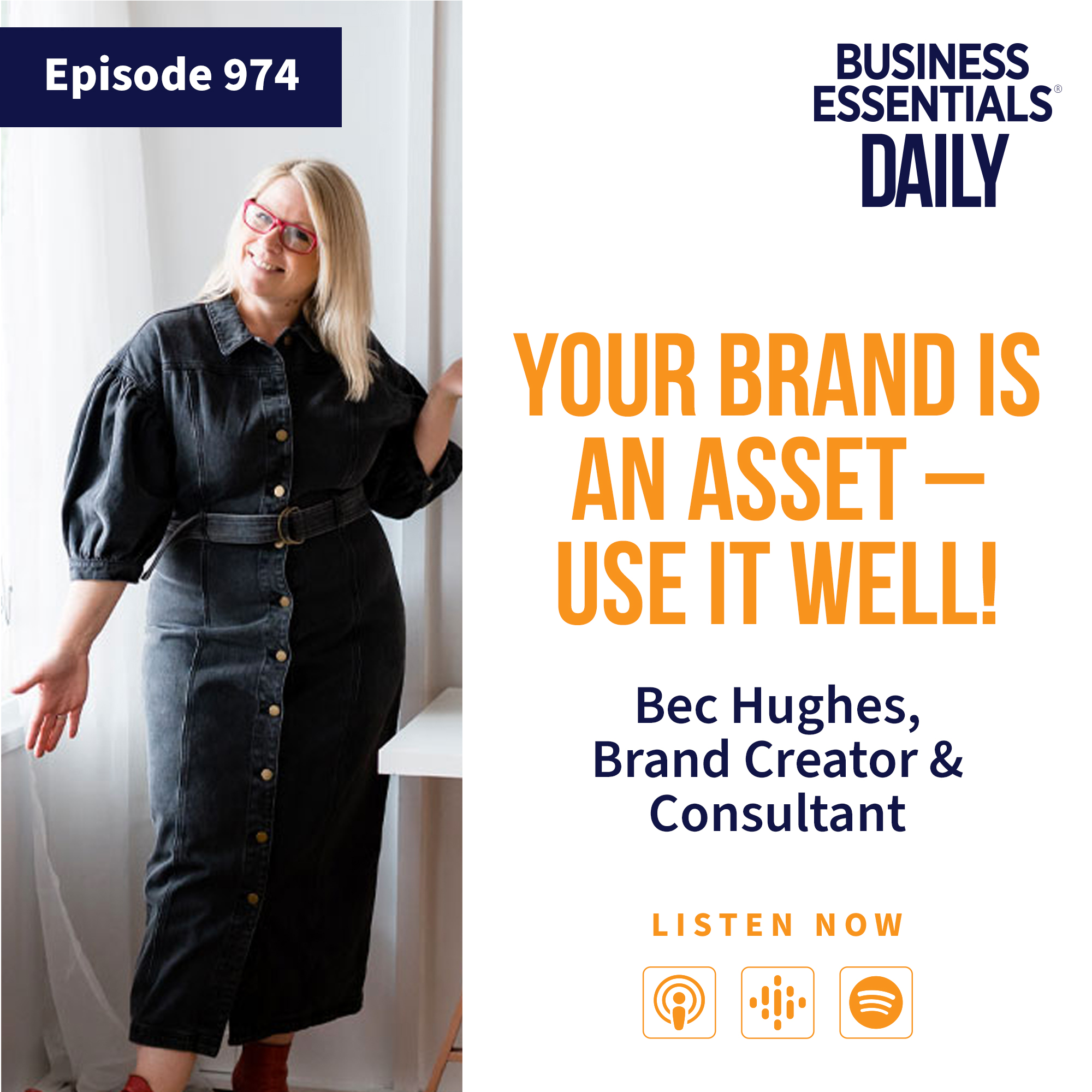 Your brand is an asset – use it well! episode artwork
