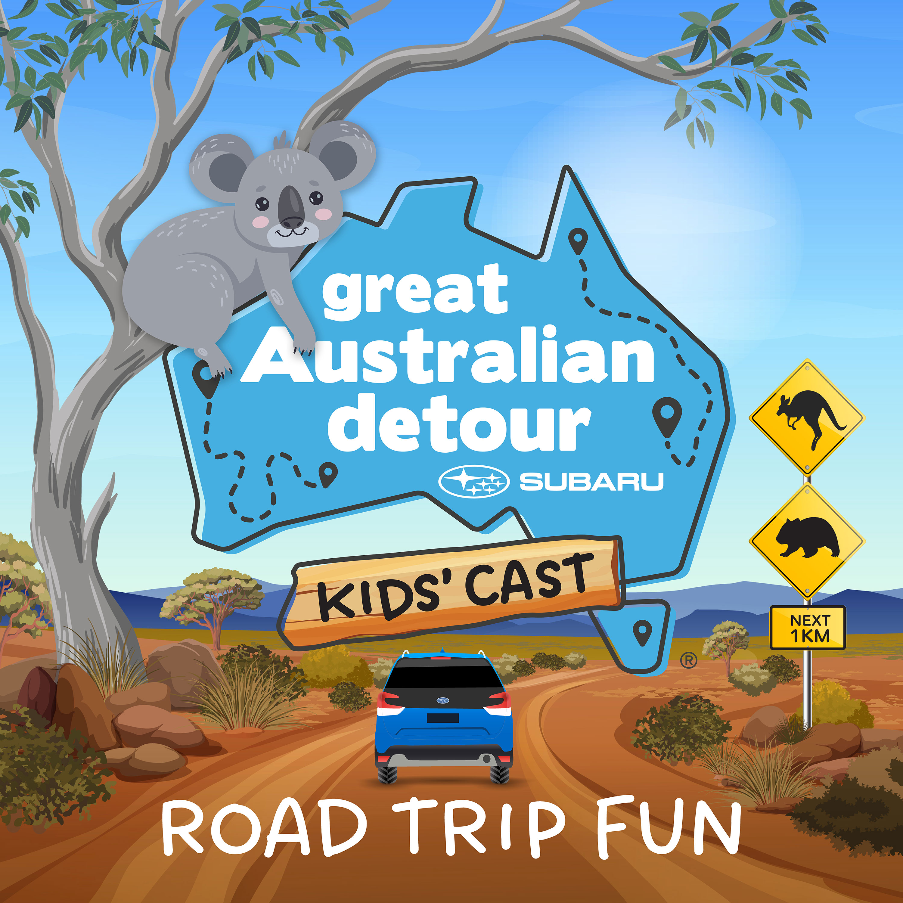 Subaru\'s Great Australian Detour Kids\' Cast