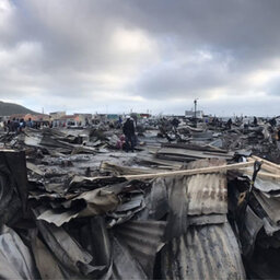 Masiphumelele residents now face cold front after deadly fire