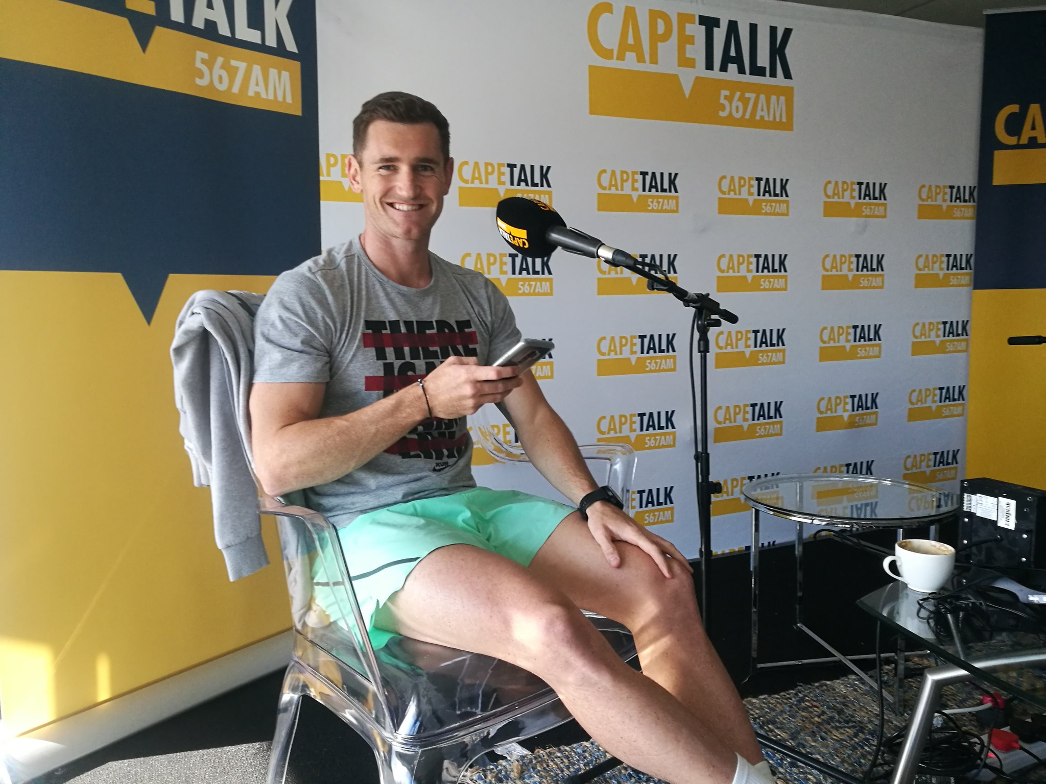 Cameron van der Burgh Live Studio Audience