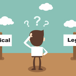 'Legal' is not the same thing as 'right'