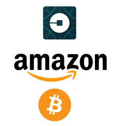 Update: Amazon gets wider, Uber gets a flat and Bitcoin is losing currency